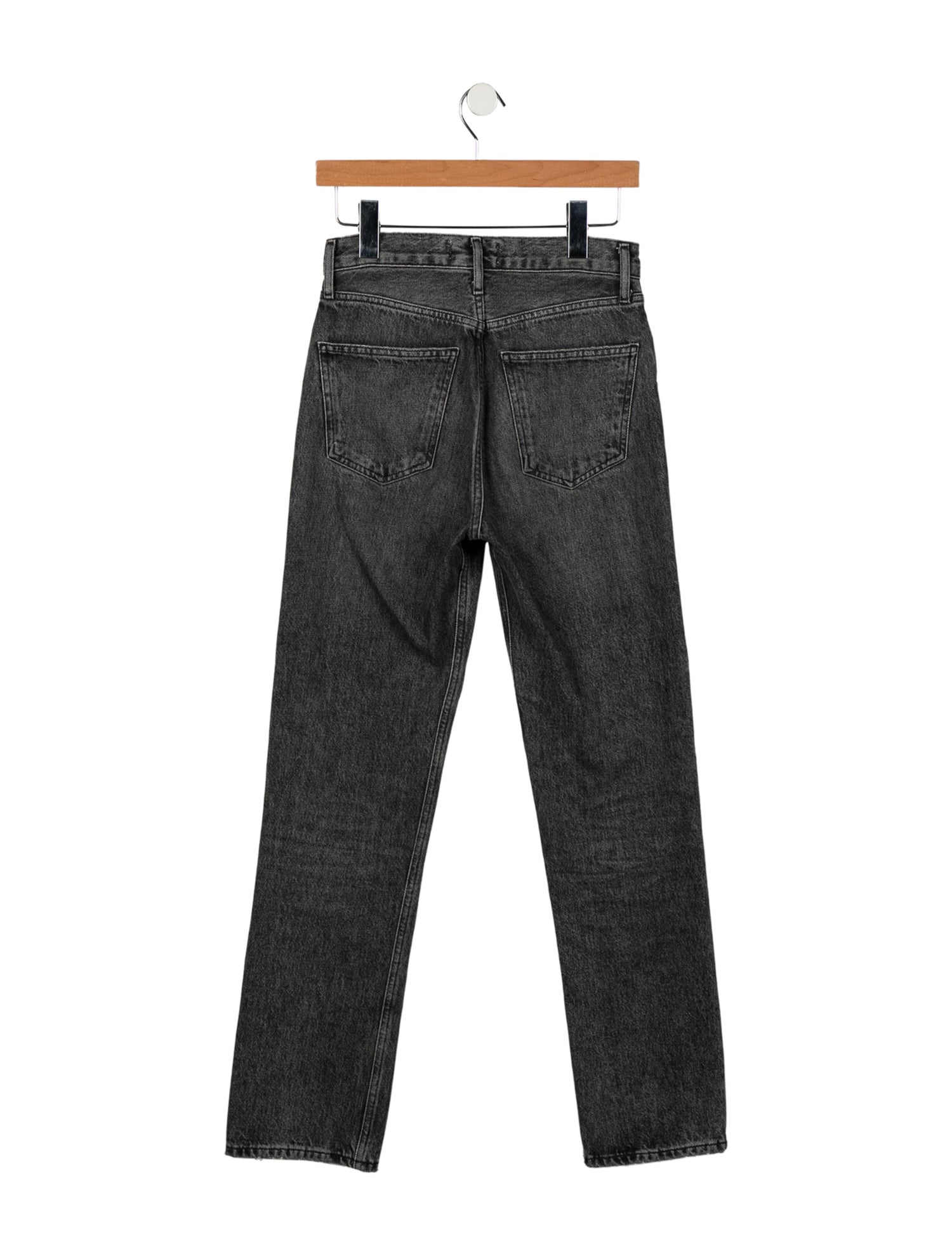 AGOLDE Mid-Rise Straight Leg Jeans