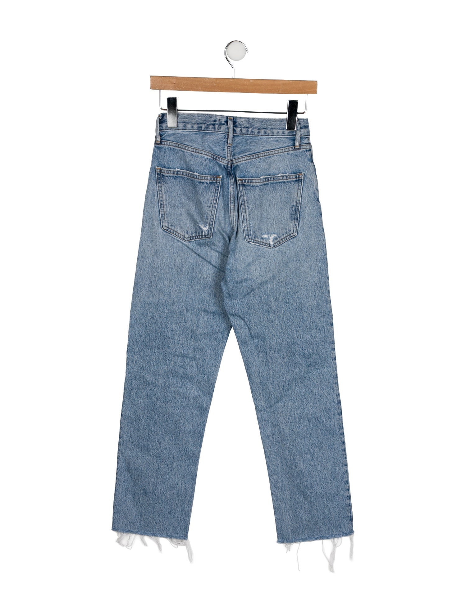 AGOLDE High-Rise Straight Leg Jeans