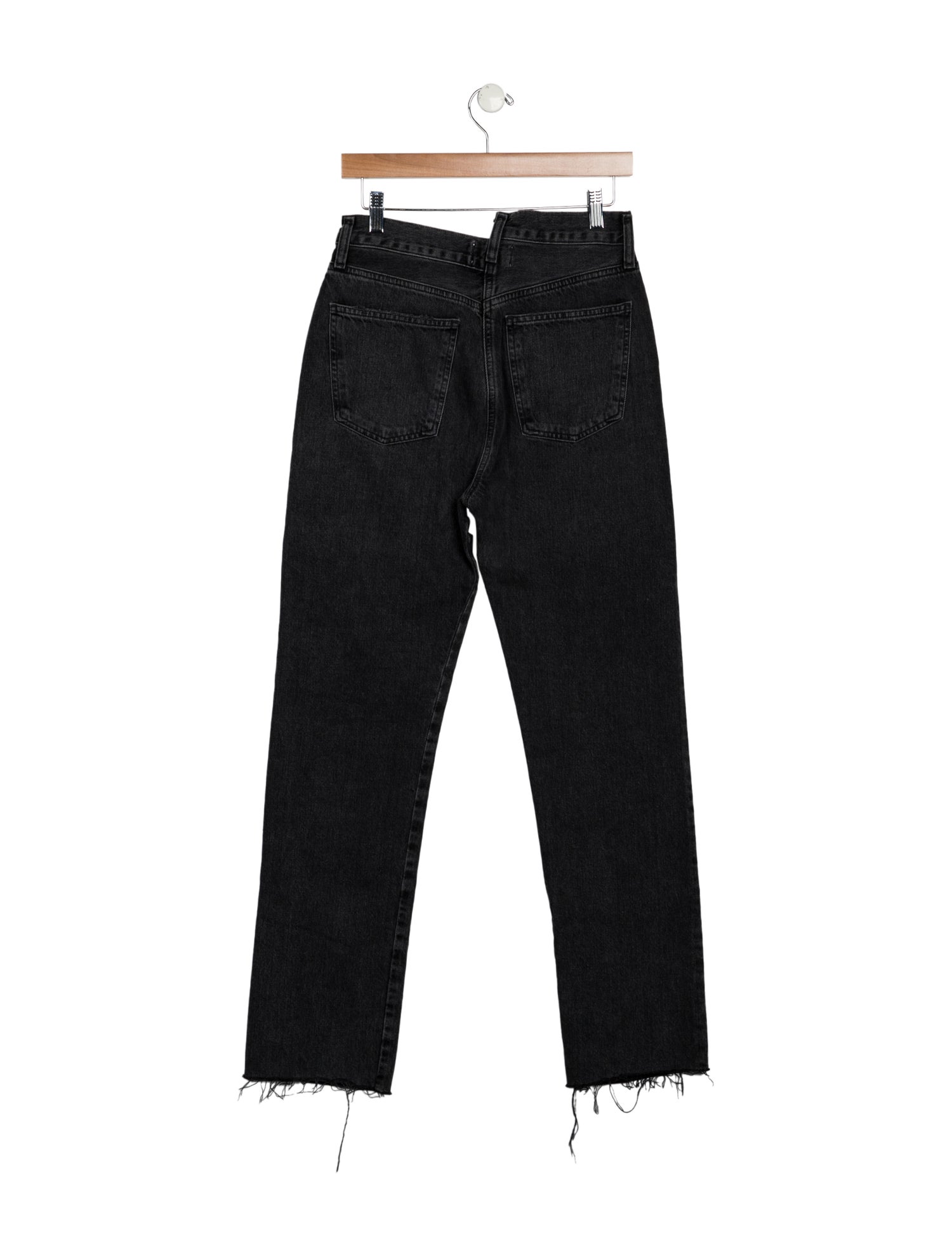AGOLDE High-Rise Straight Leg Jeans