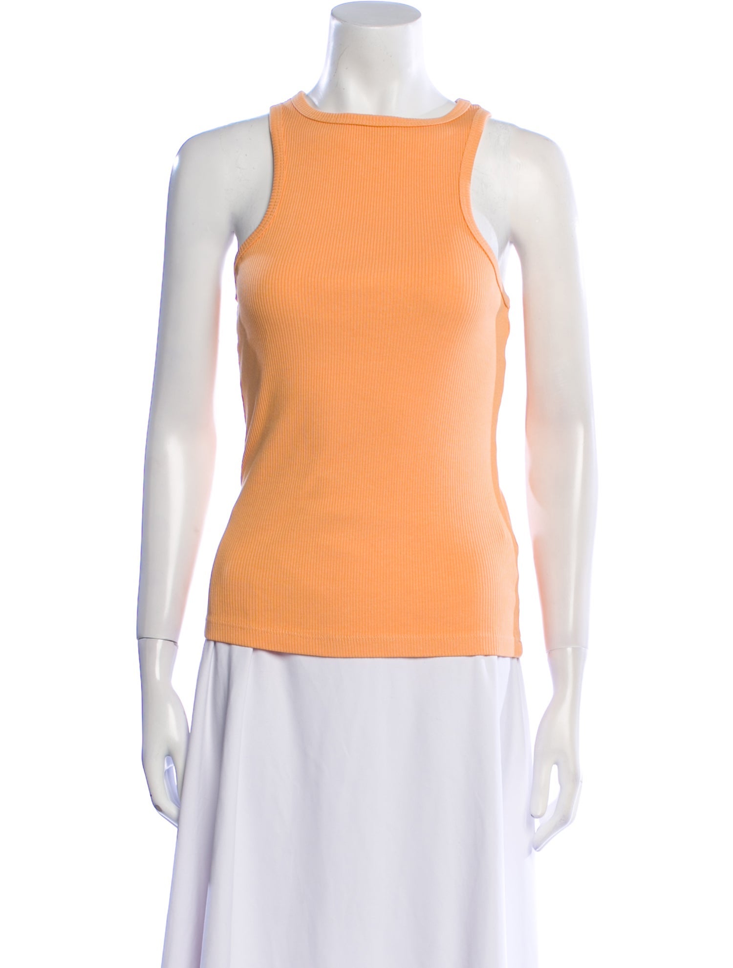 AGOLDE Square Neckline Sleeveless Top