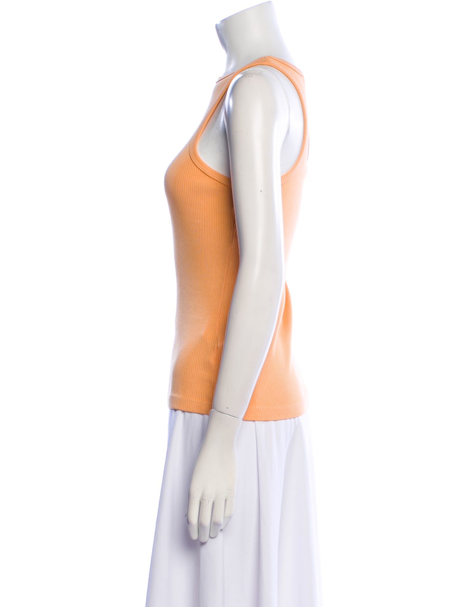 AGOLDE Square Neckline Sleeveless Top