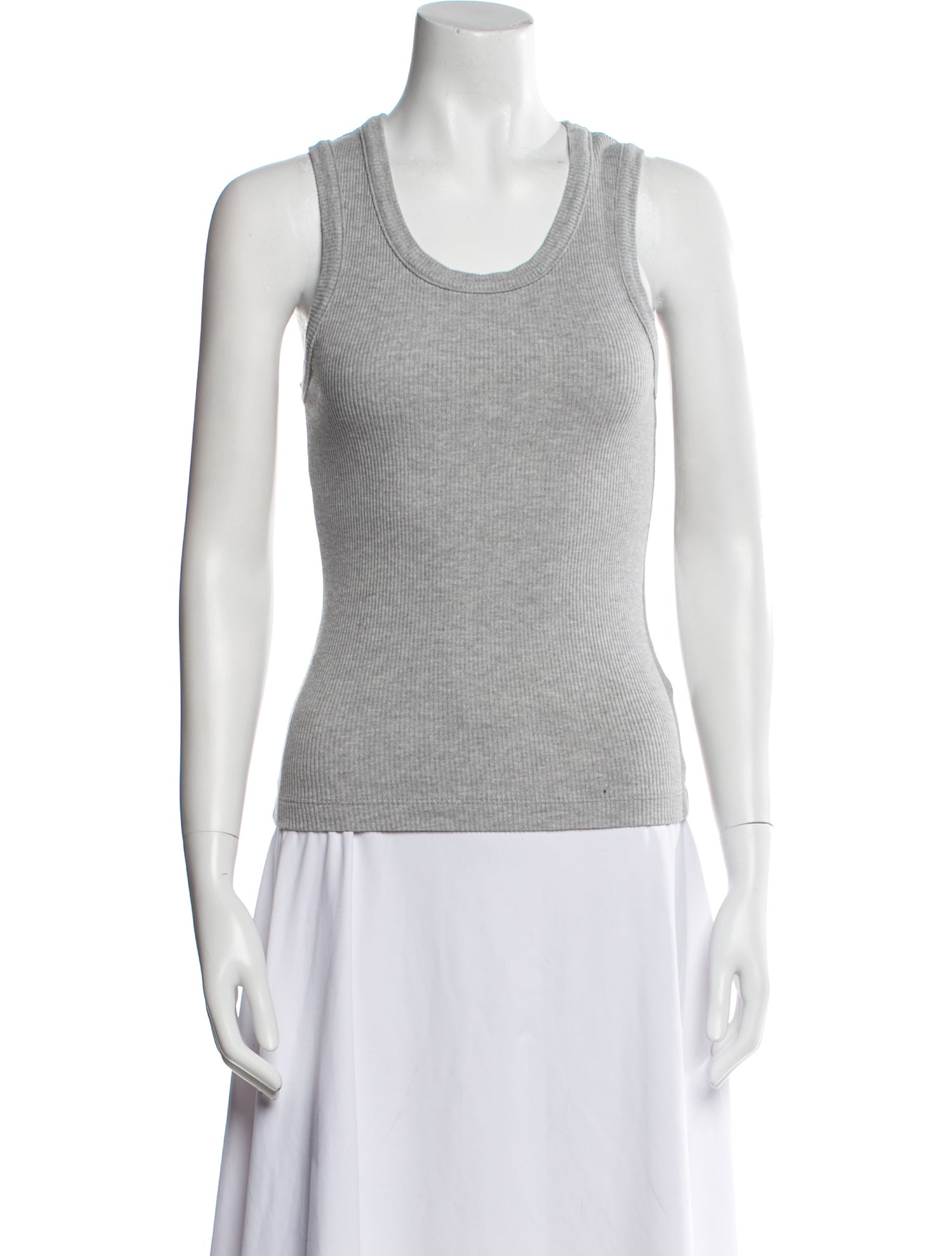 AGOLDE Scoop Neck Sleeveless Top