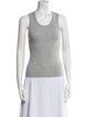 AGOLDE Scoop Neck Sleeveless Top