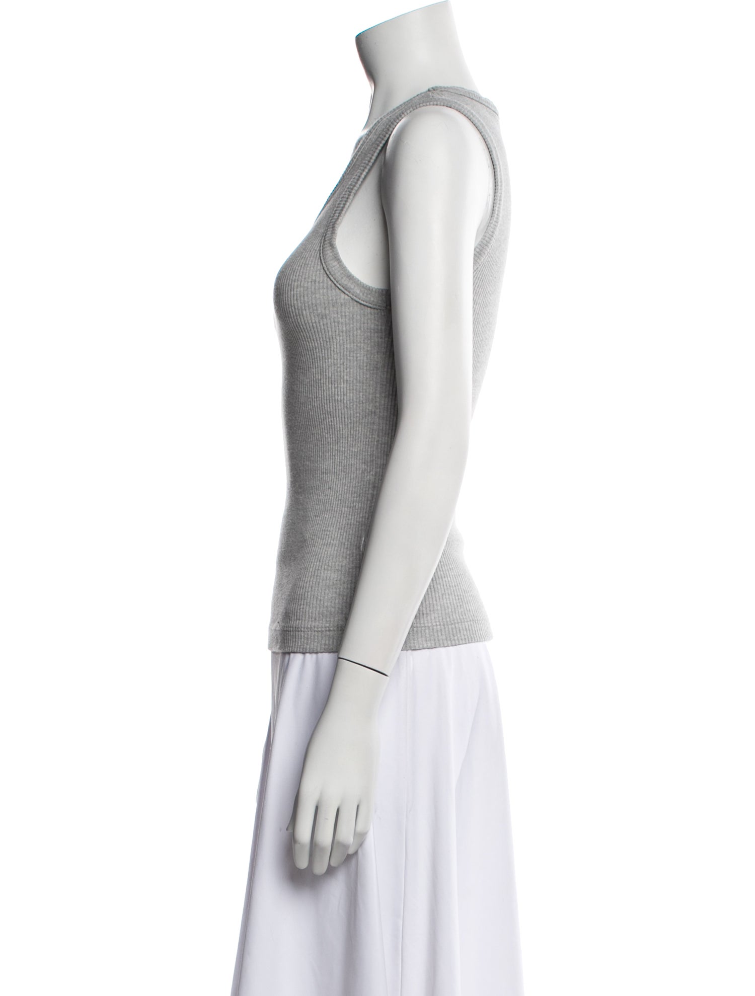 AGOLDE Scoop Neck Sleeveless Top