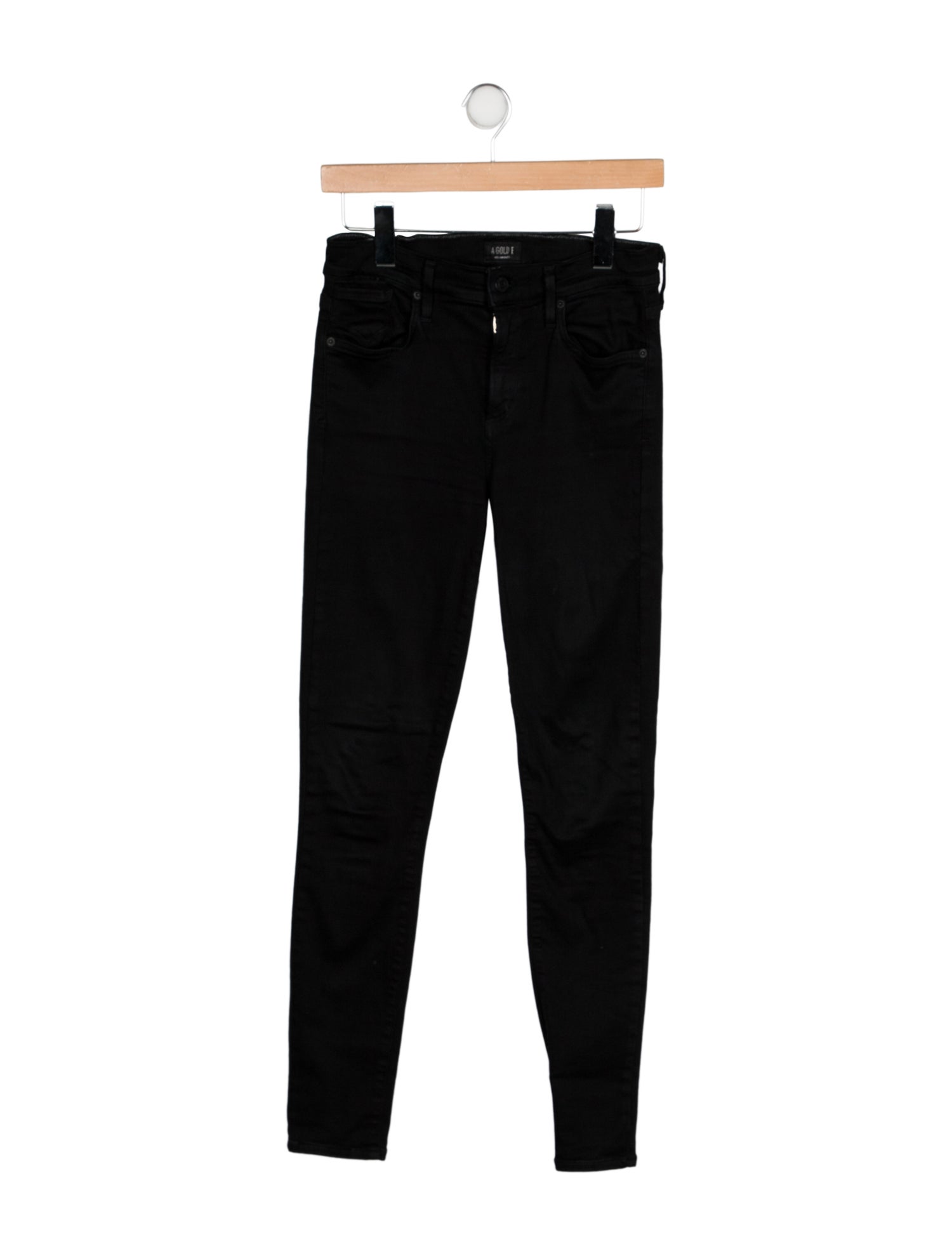 AGOLDE Mid-Rise Skinny Leg Jeans