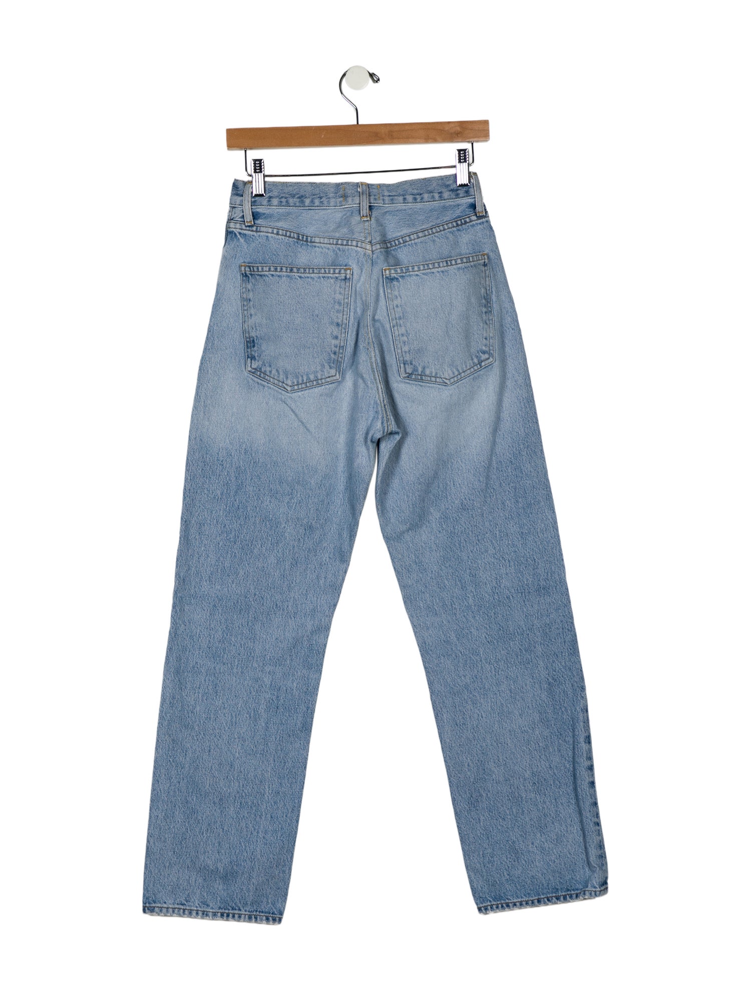 AGOLDE High-Rise Straight Leg Jeans