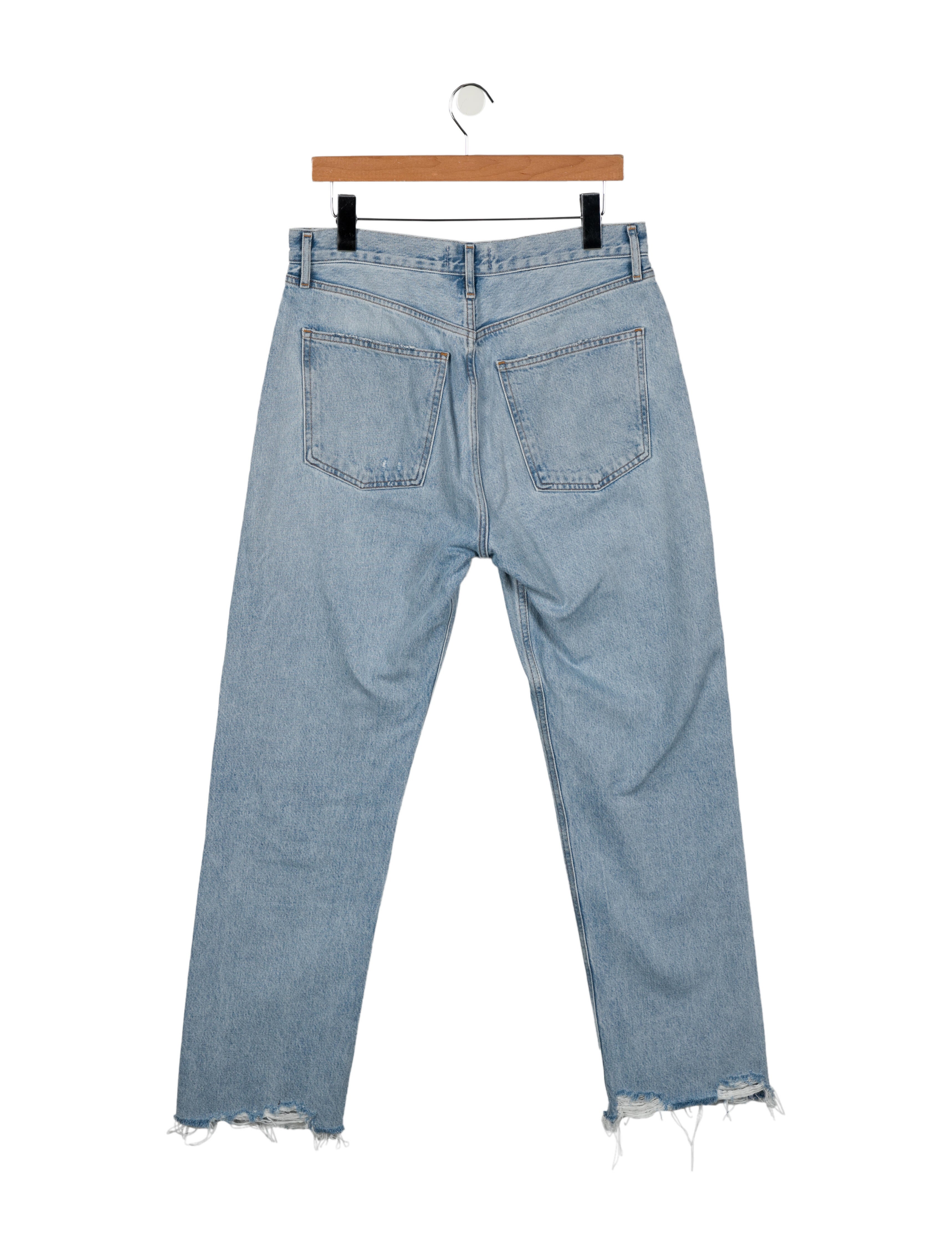 AGOLDE High-Rise Straight Leg Jeans