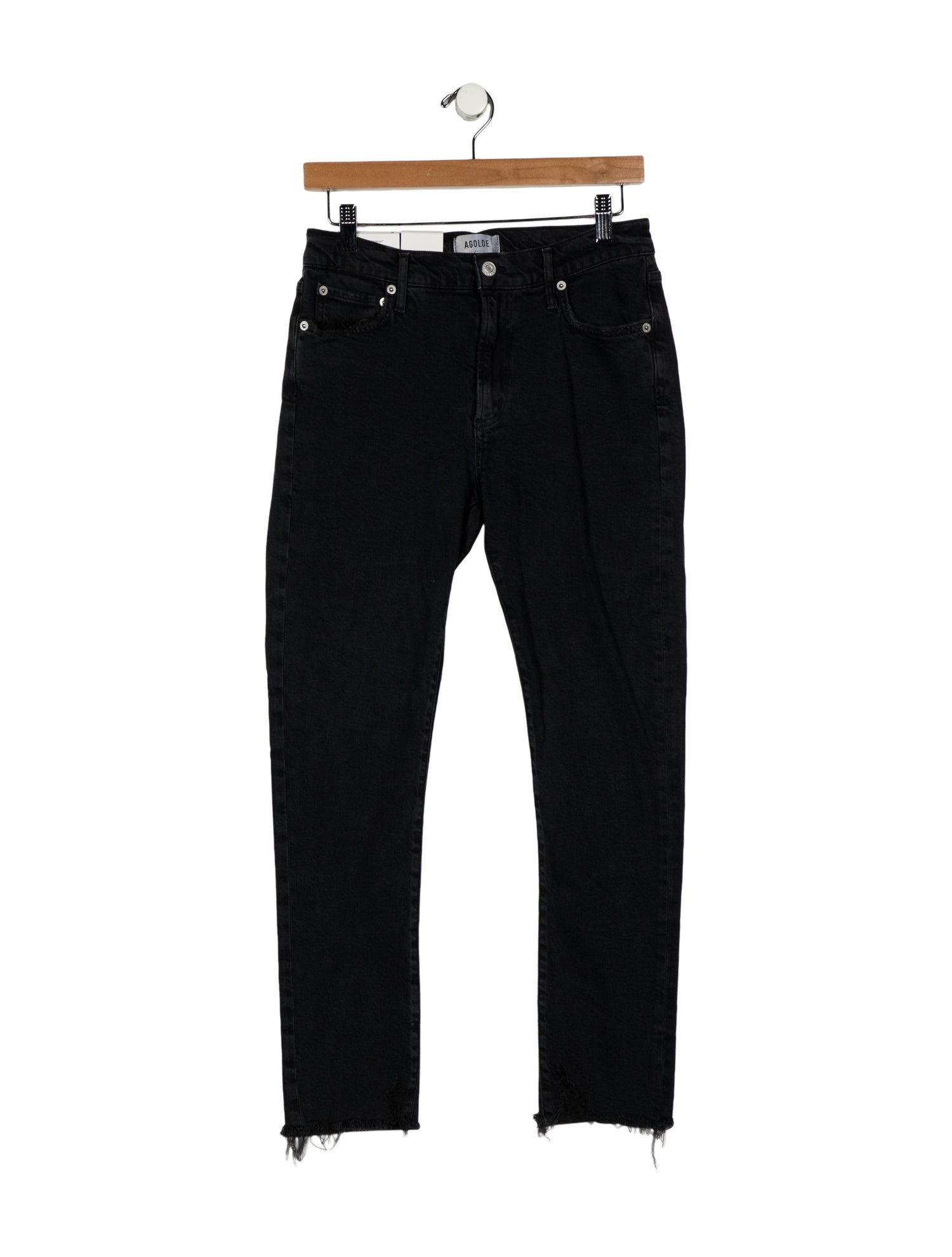 AGOLDE Mid-Rise Skinny Leg Jeans