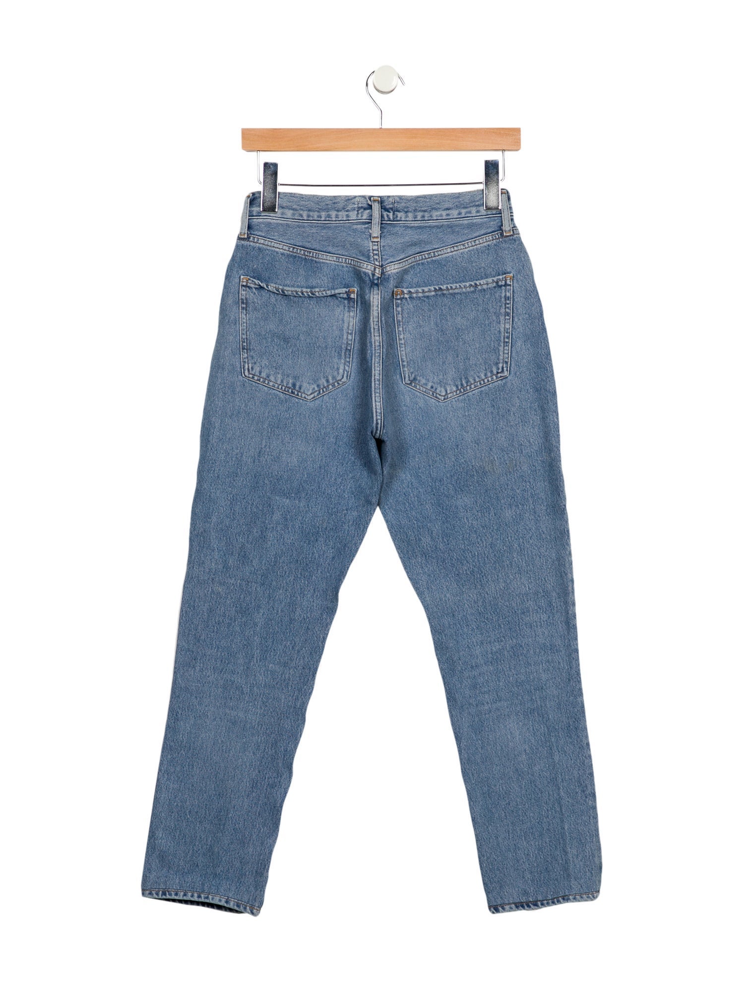 AGOLDE High-Rise Straight Leg Jeans