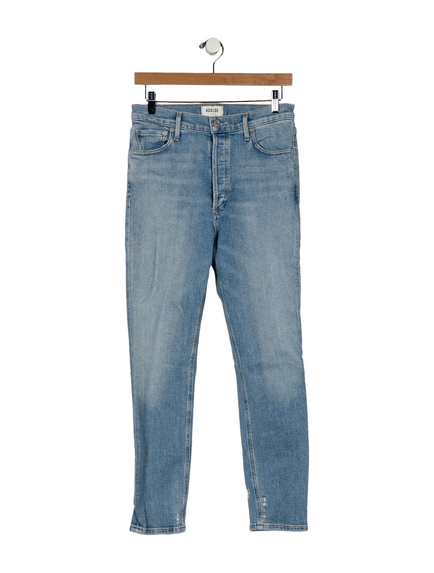AGOLDE High-Rise Skinny Leg Jeans