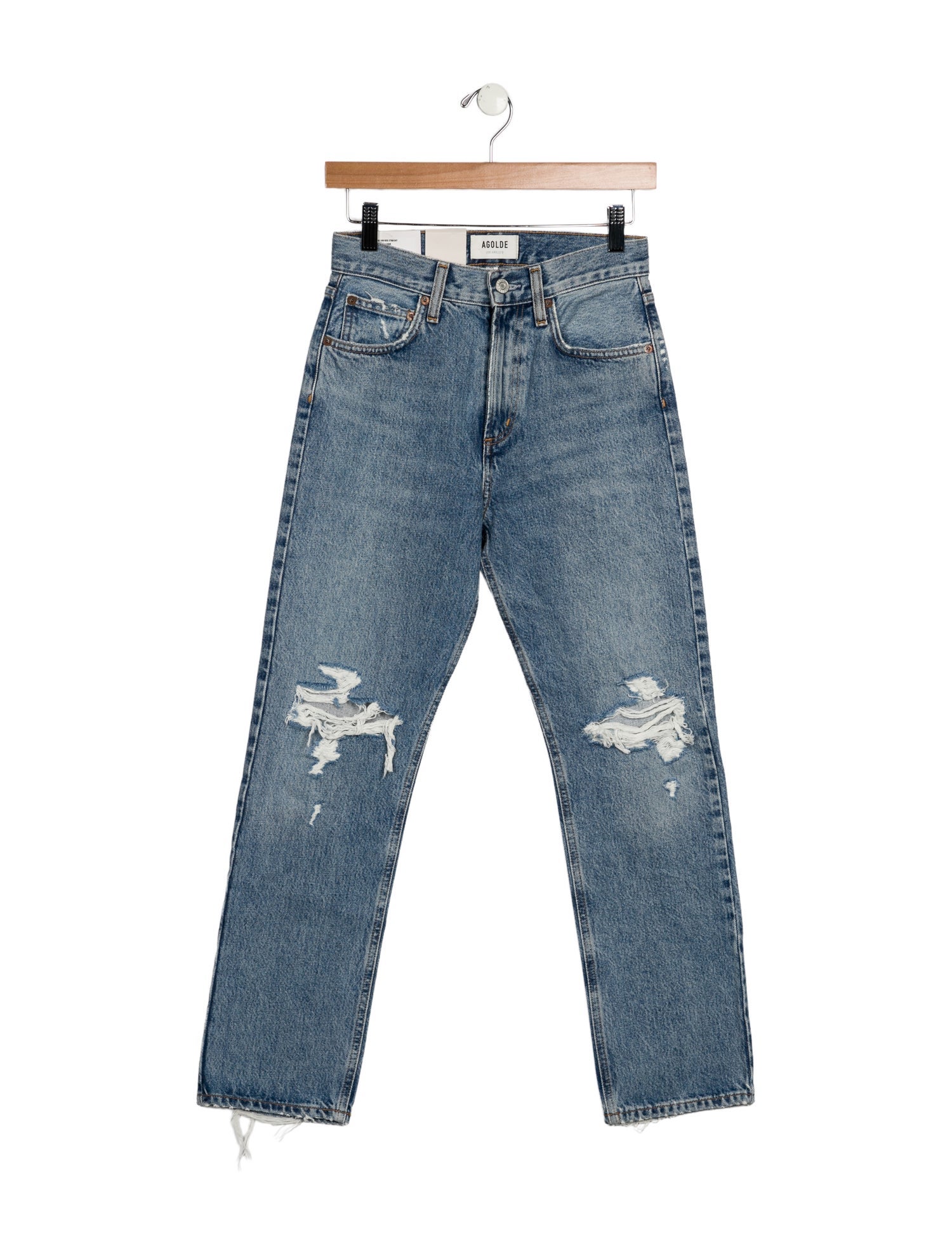 AGOLDE High-Rise Straight Leg Jeans w/ Tags