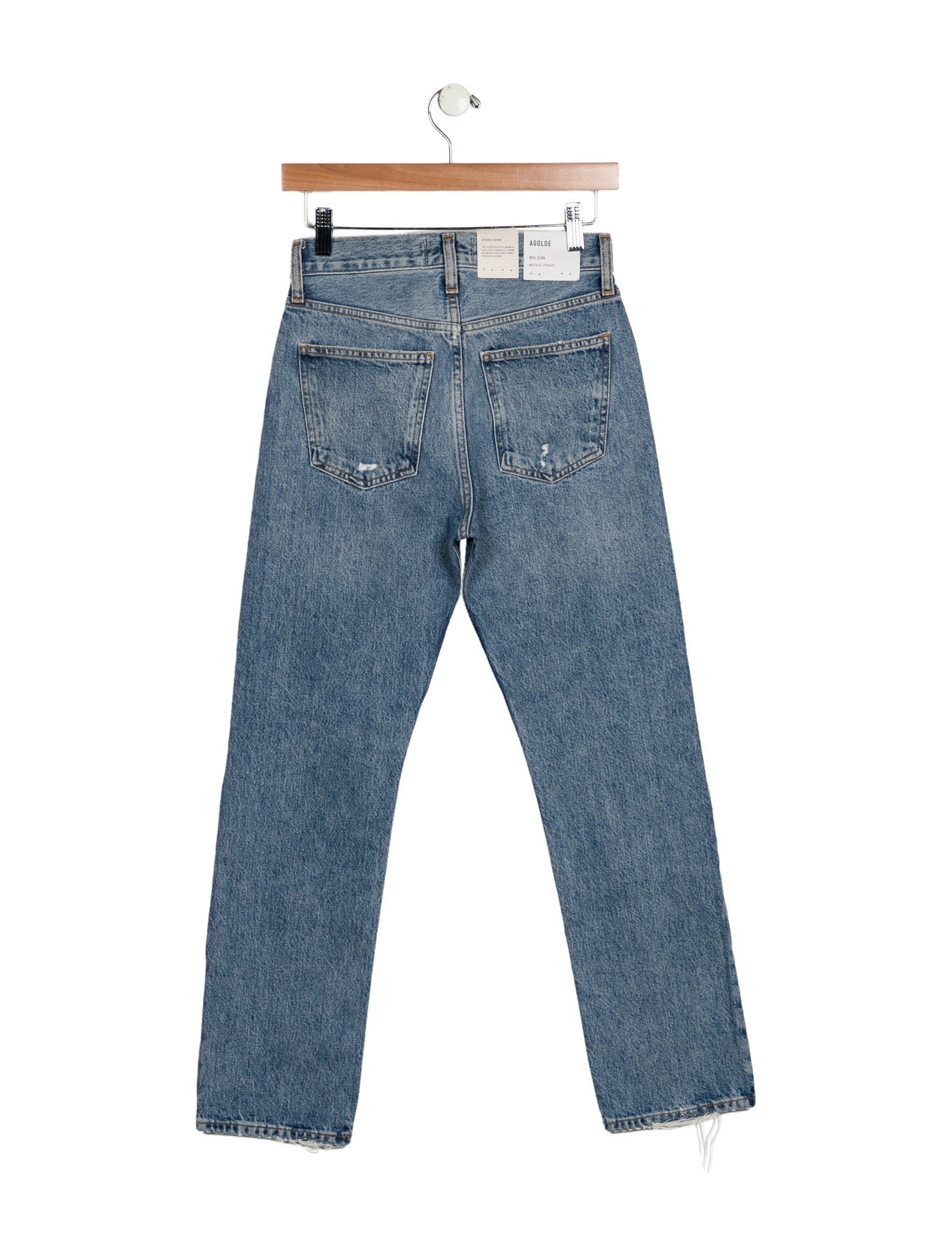 AGOLDE High-Rise Straight Leg Jeans w/ Tags