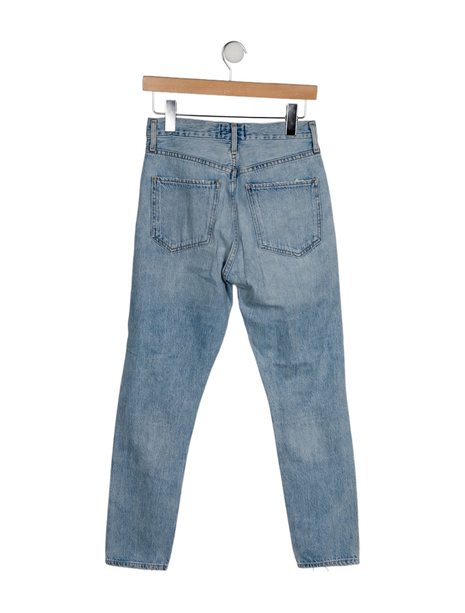 AGOLDE High-Rise Skinny Leg Jeans