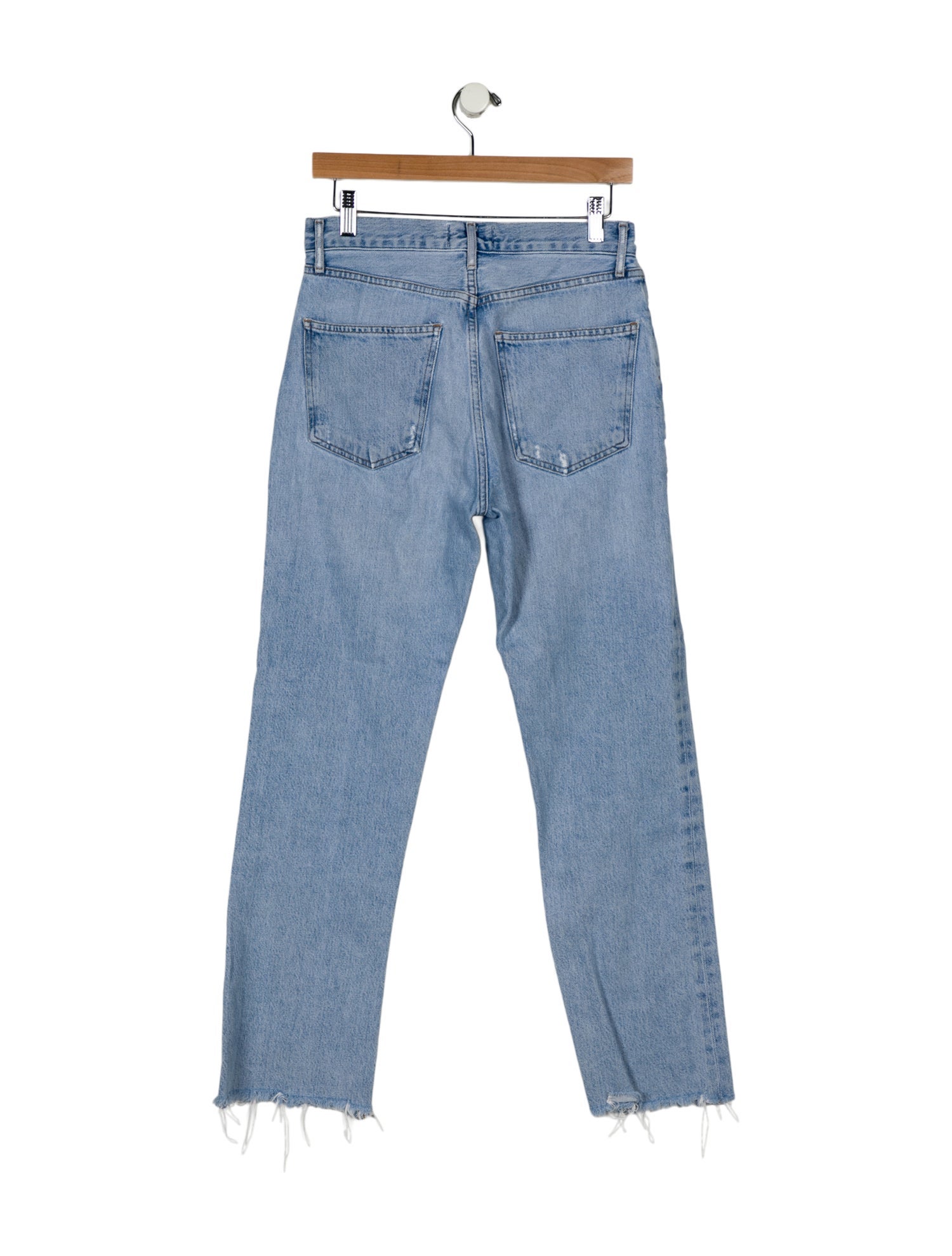 AGOLDE High-Rise Straight Leg Jeans