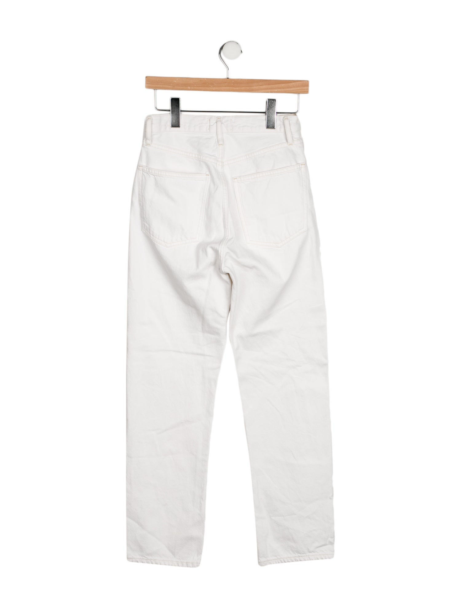 AGOLDE High-Rise Straight Leg Jeans