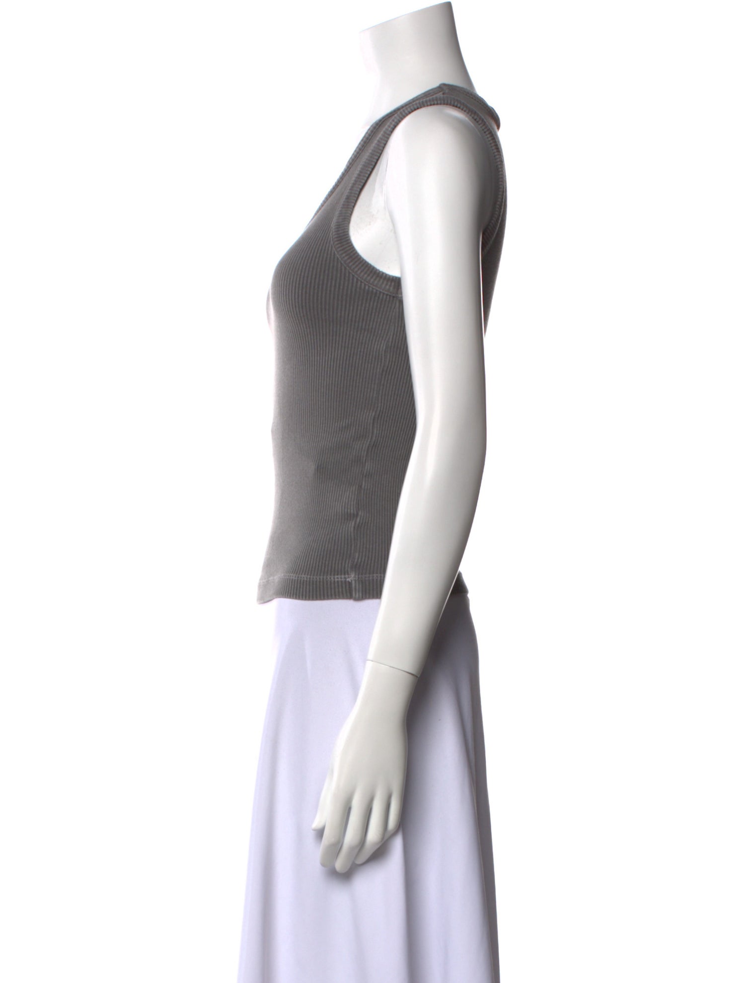 AGOLDE Scoop Neck Sleeveless Top