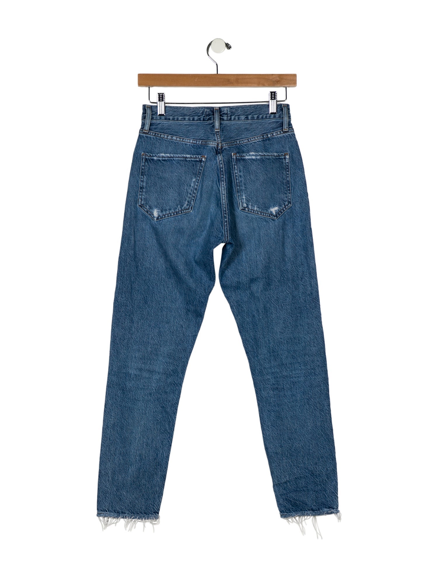 AGOLDE Mid-Rise Skinny Leg Jeans