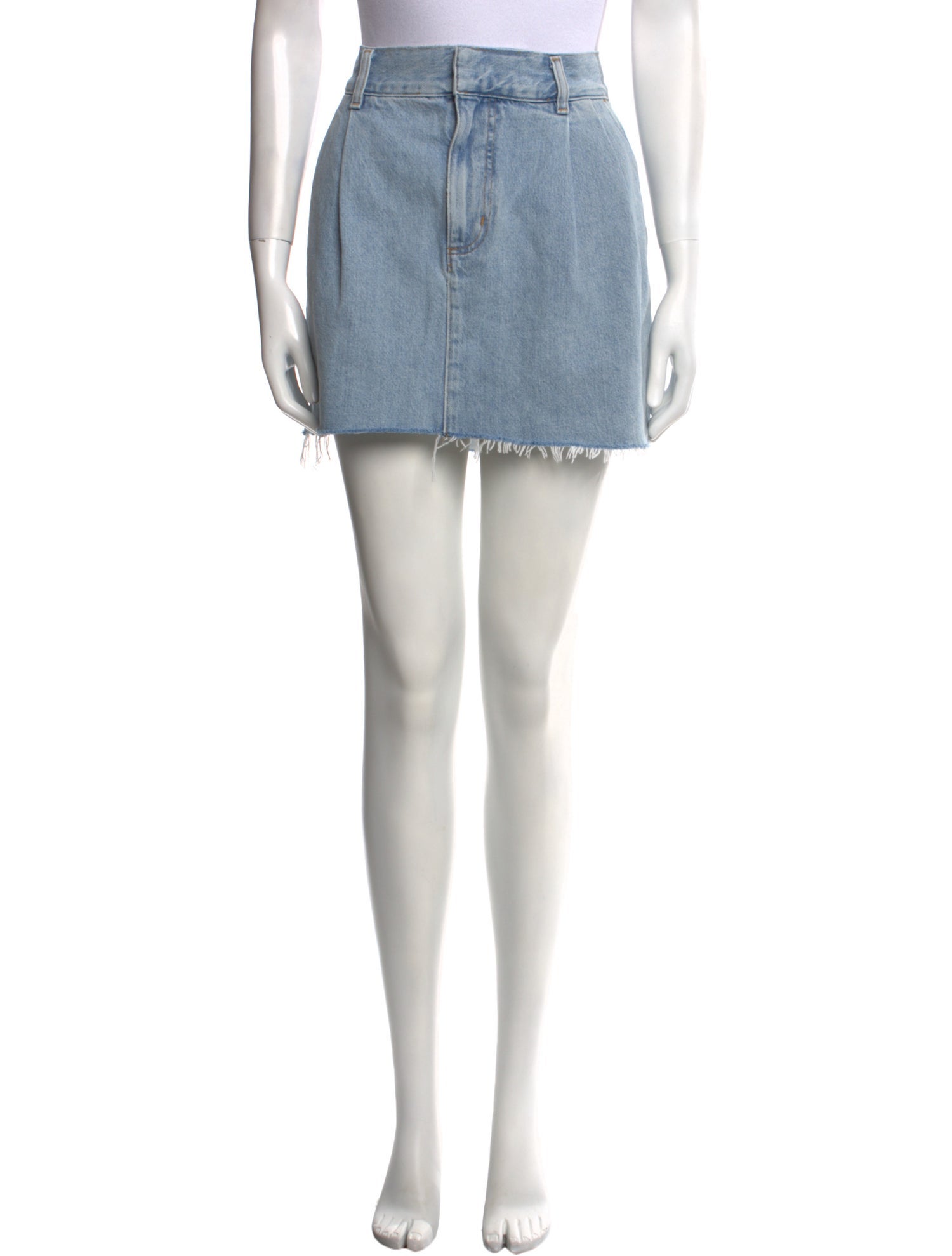 AGOLDE Raw-Edge Trim Mini Skirt w/ Tags