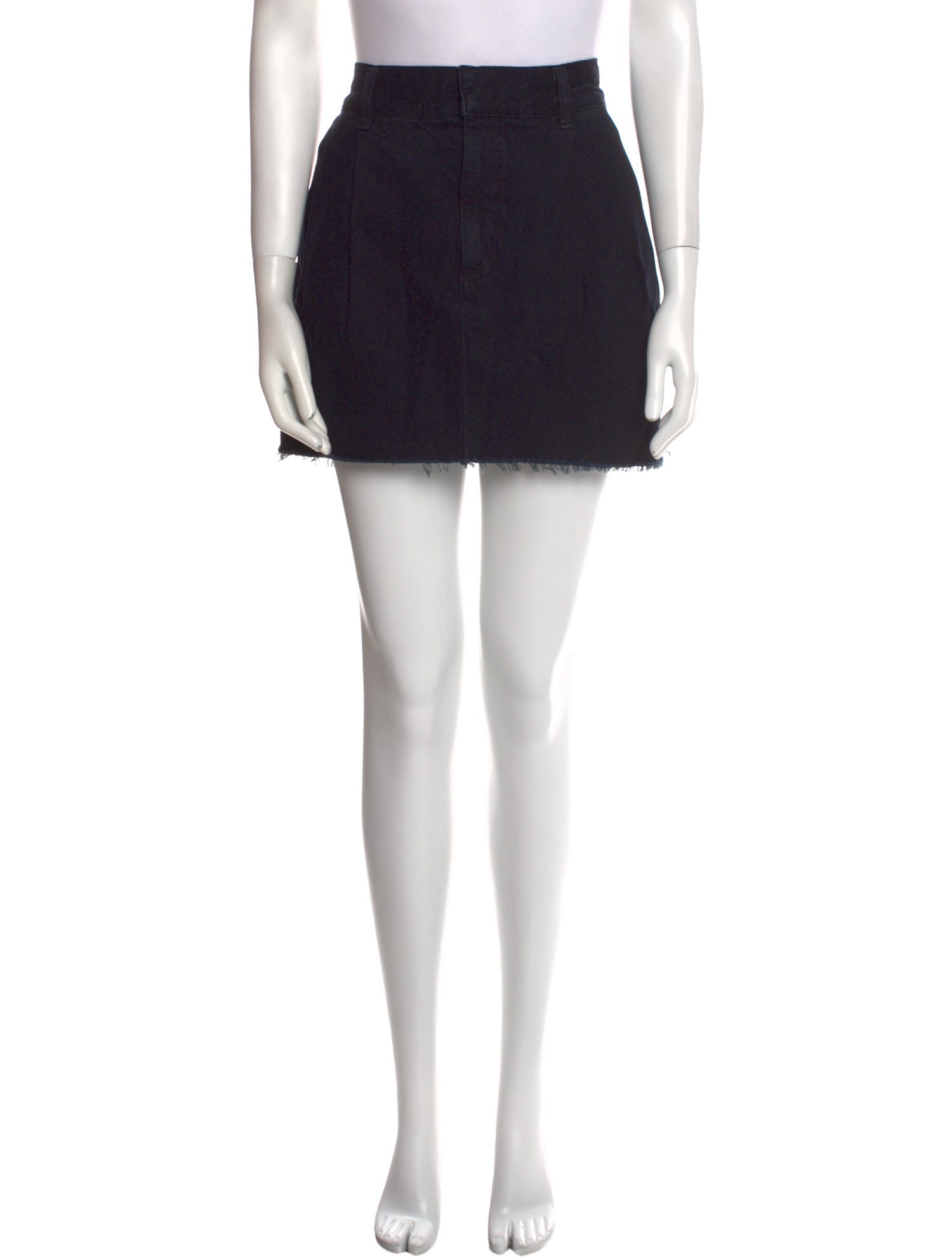 AGOLDE Distressed Accents Mini Skirt