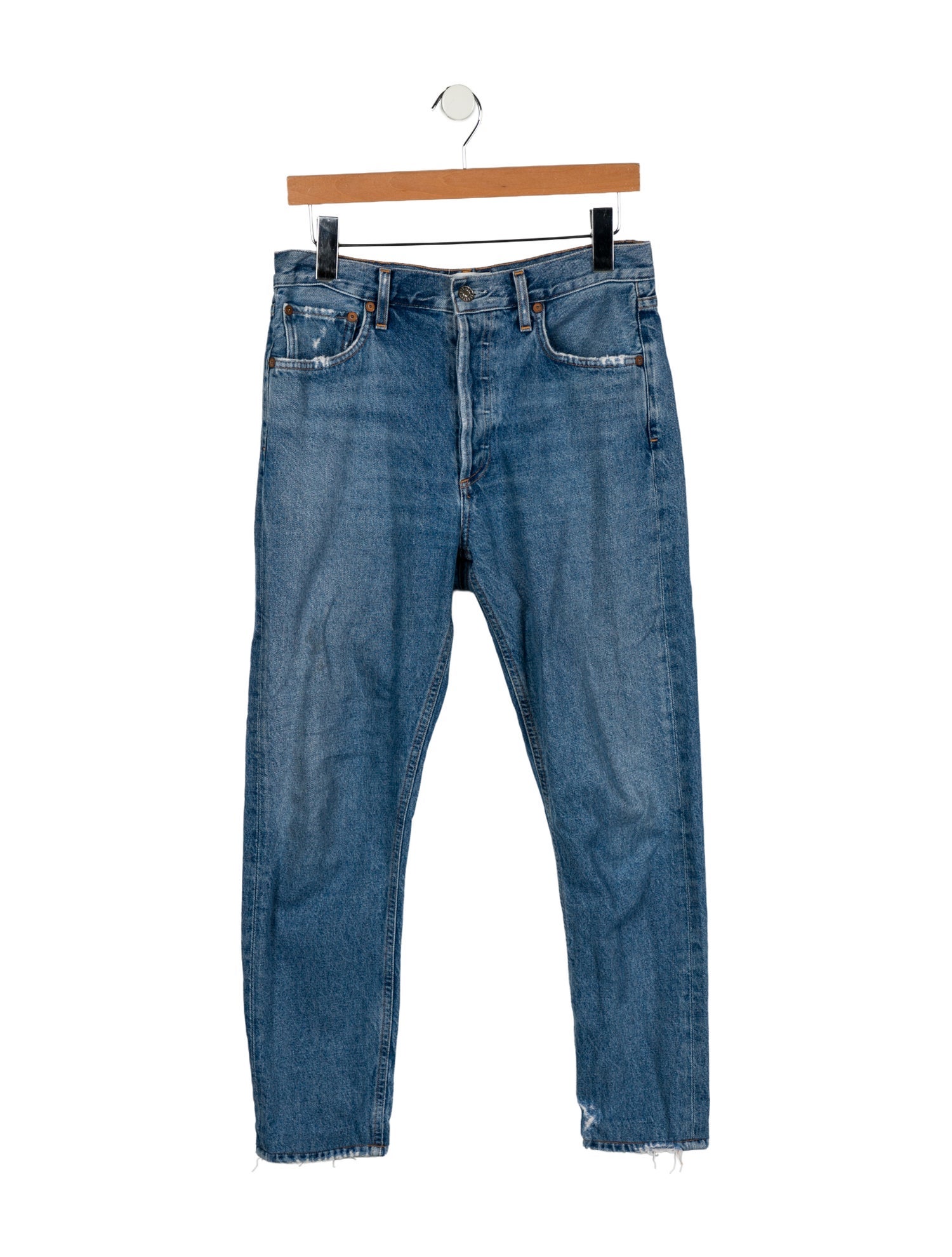AGOLDE High-Rise Skinny Leg Jeans