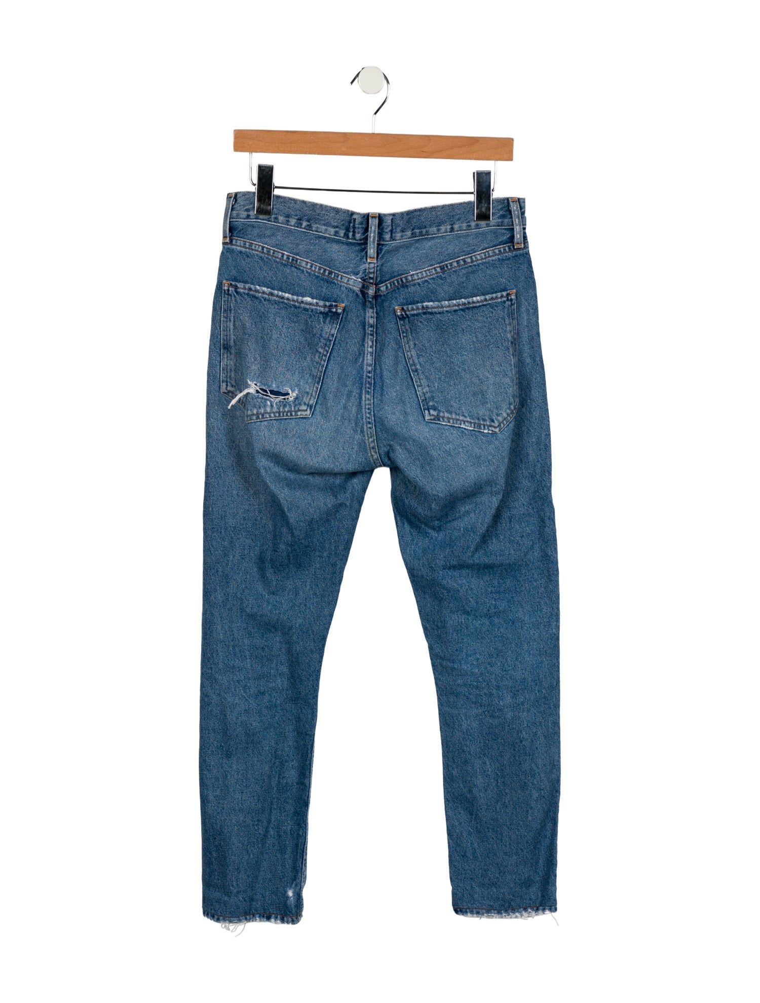 AGOLDE High-Rise Skinny Leg Jeans