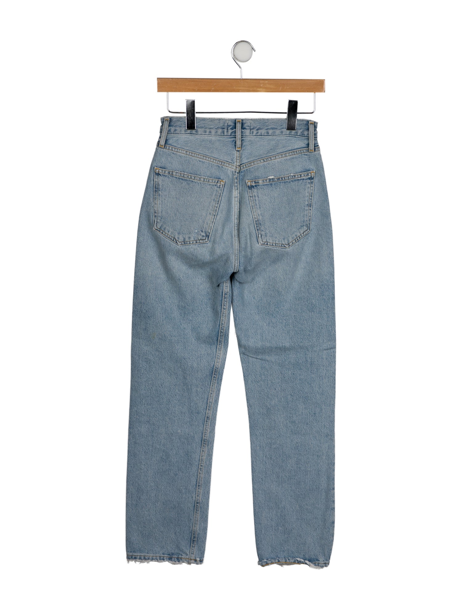 AGOLDE High-Rise Straight Leg Jeans