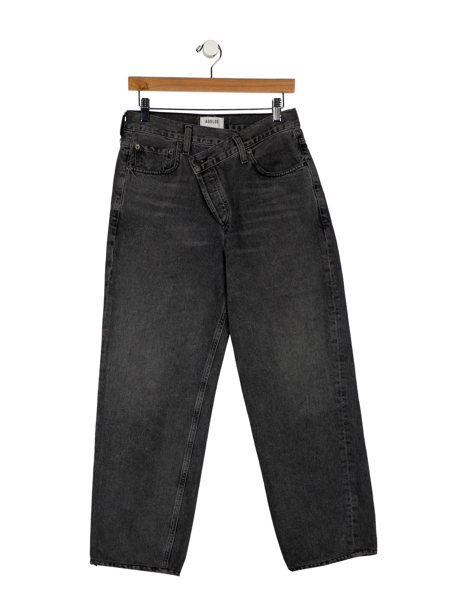 AGOLDE High-Rise Straight Leg Jeans
