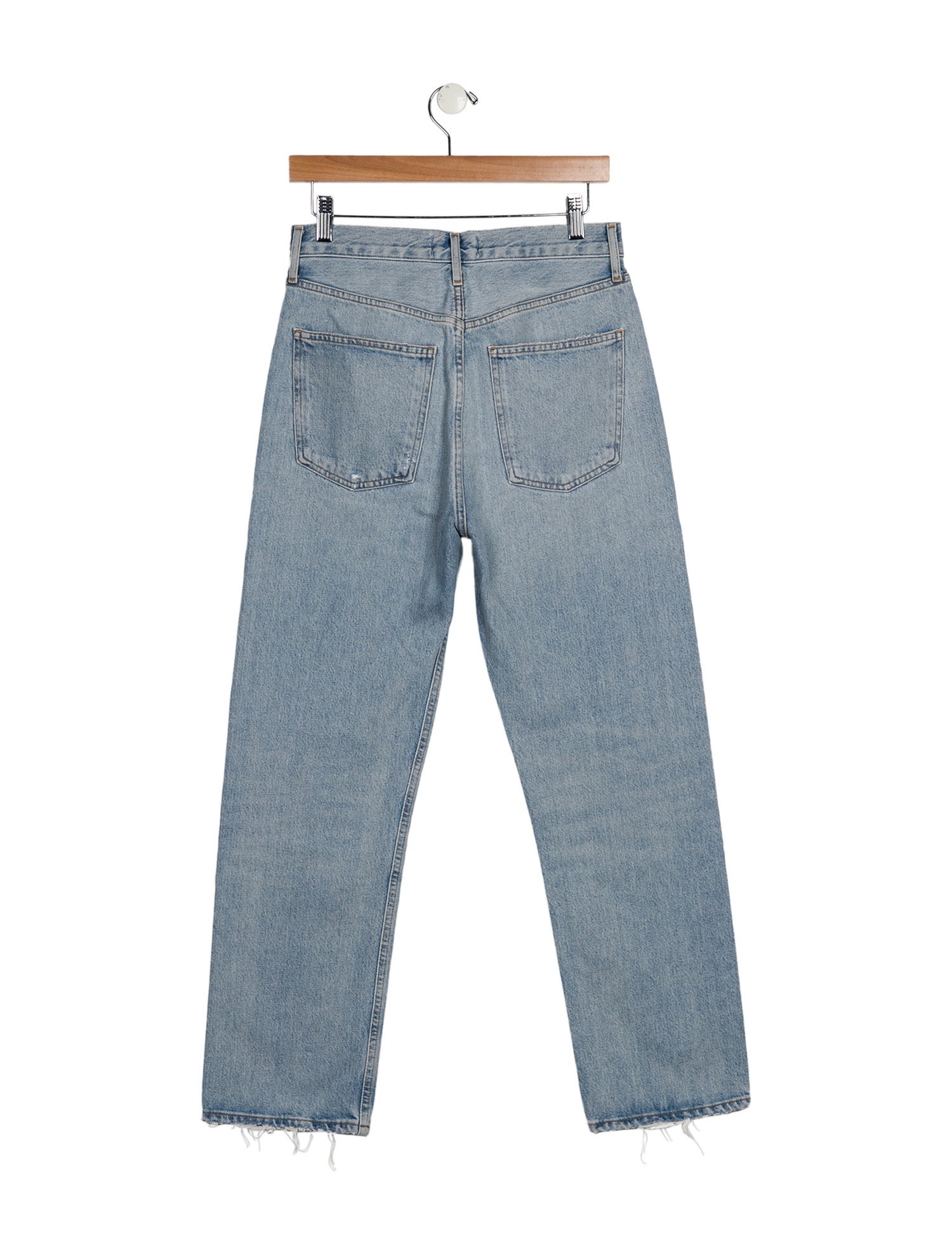 AGOLDE High-Rise Straight Leg Jeans