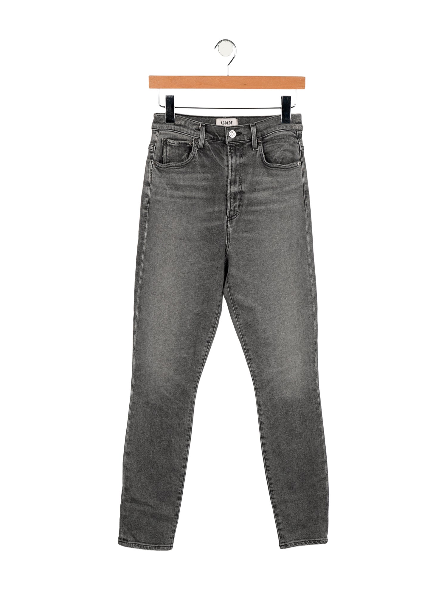 AGOLDE High-Rise Skinny Leg Jeans