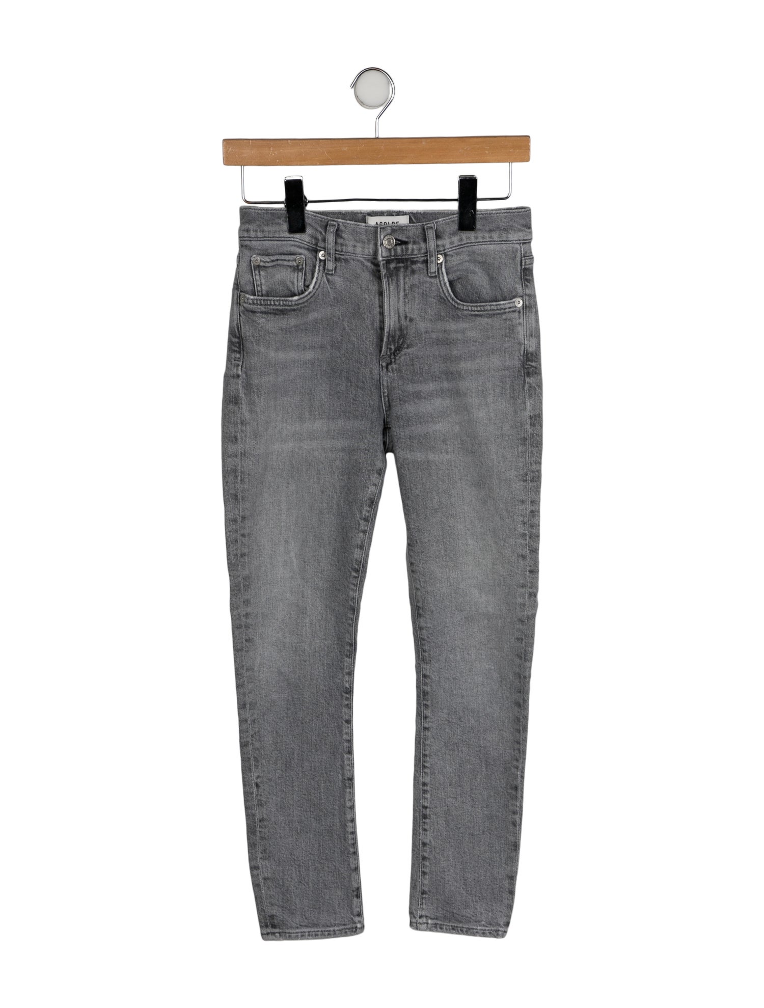 AGOLDE Mid-Rise Skinny Leg Jeans