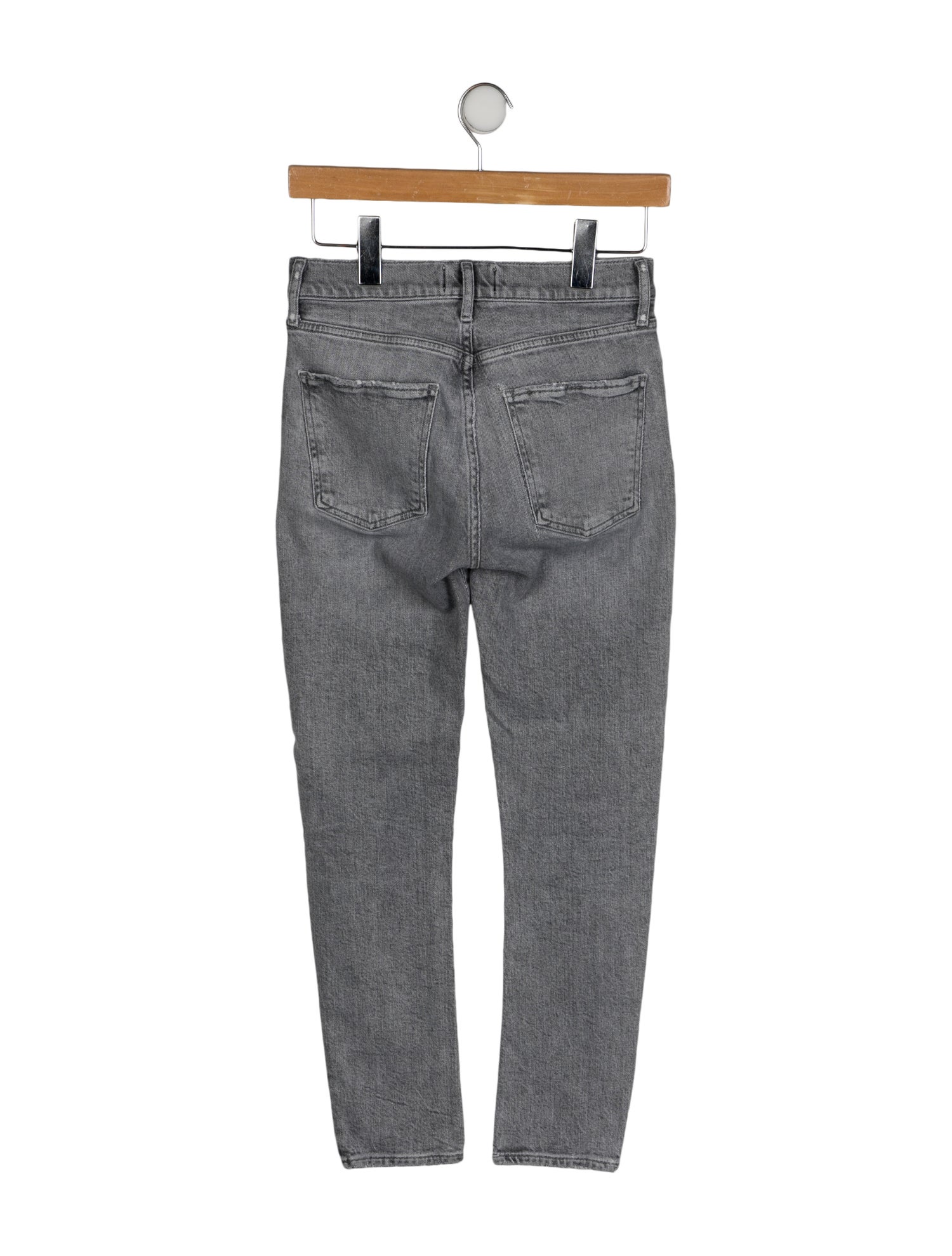 AGOLDE Mid-Rise Skinny Leg Jeans