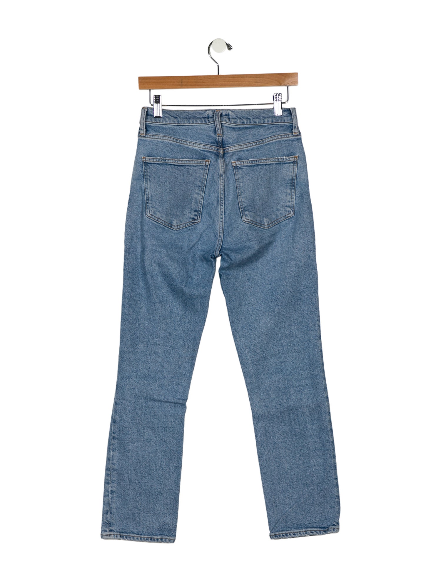 AGOLDE Mid-Rise Skinny Leg Jeans