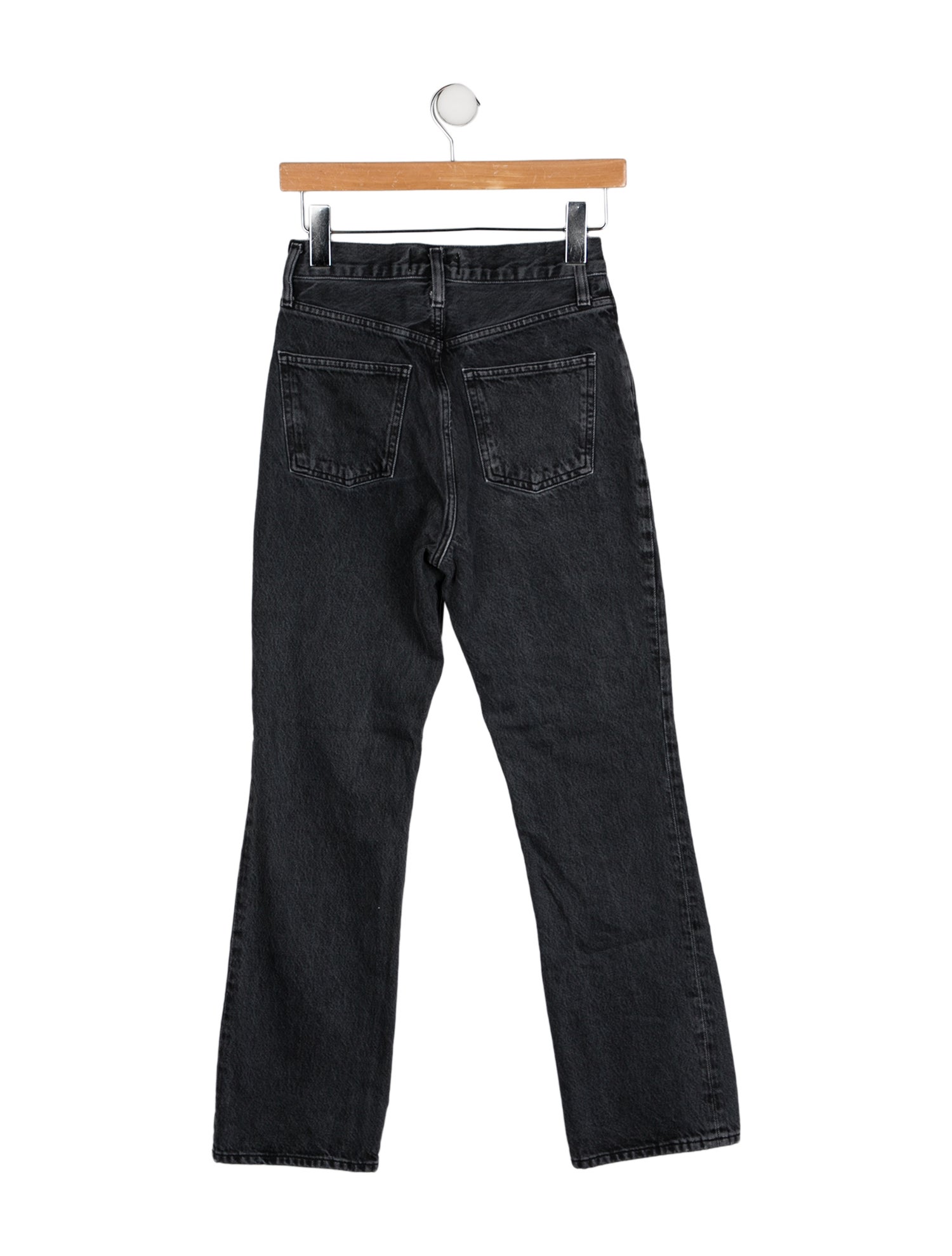 AGOLDE High-Rise Straight Leg Jeans