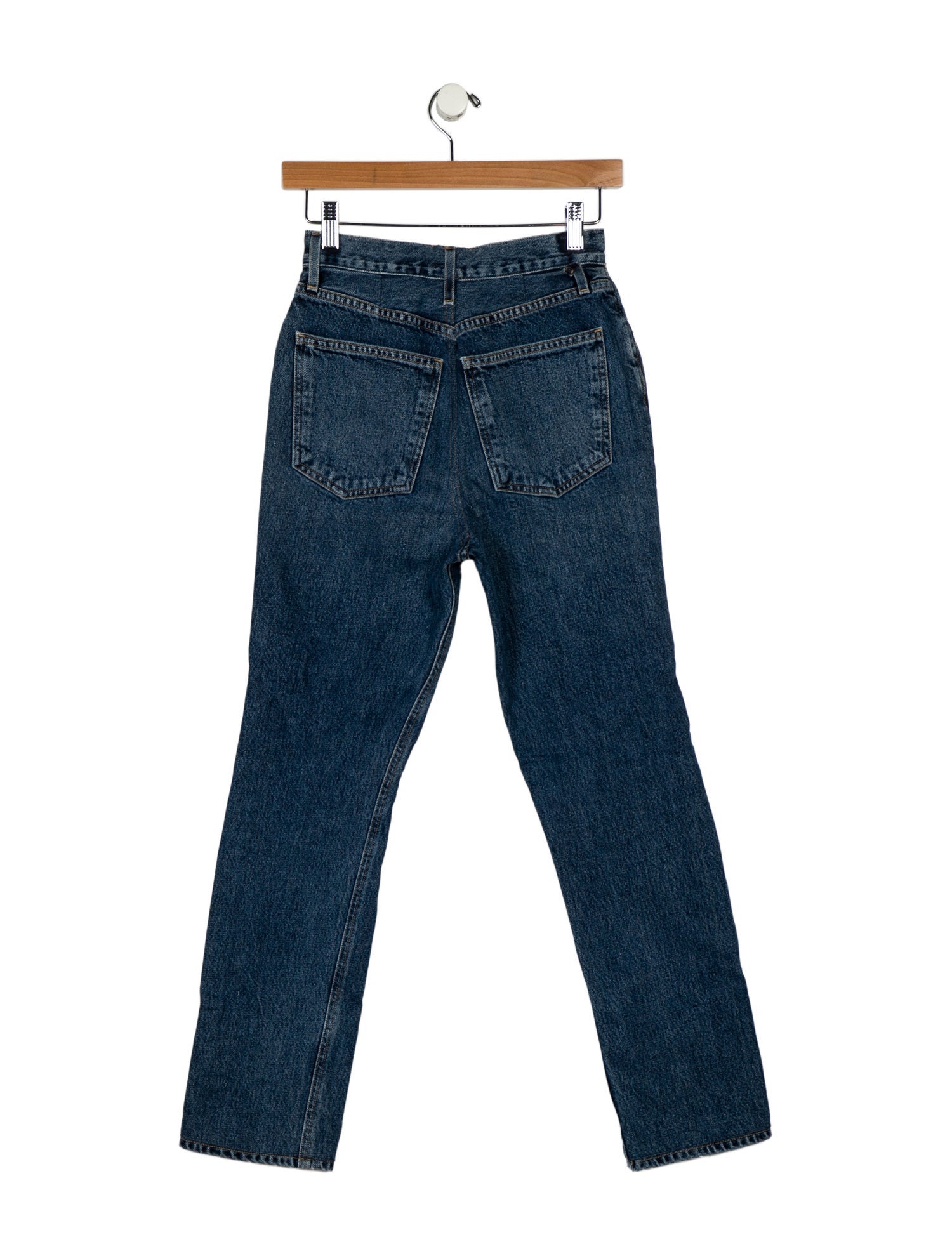 AGOLDE High-Rise Straight Leg Jeans