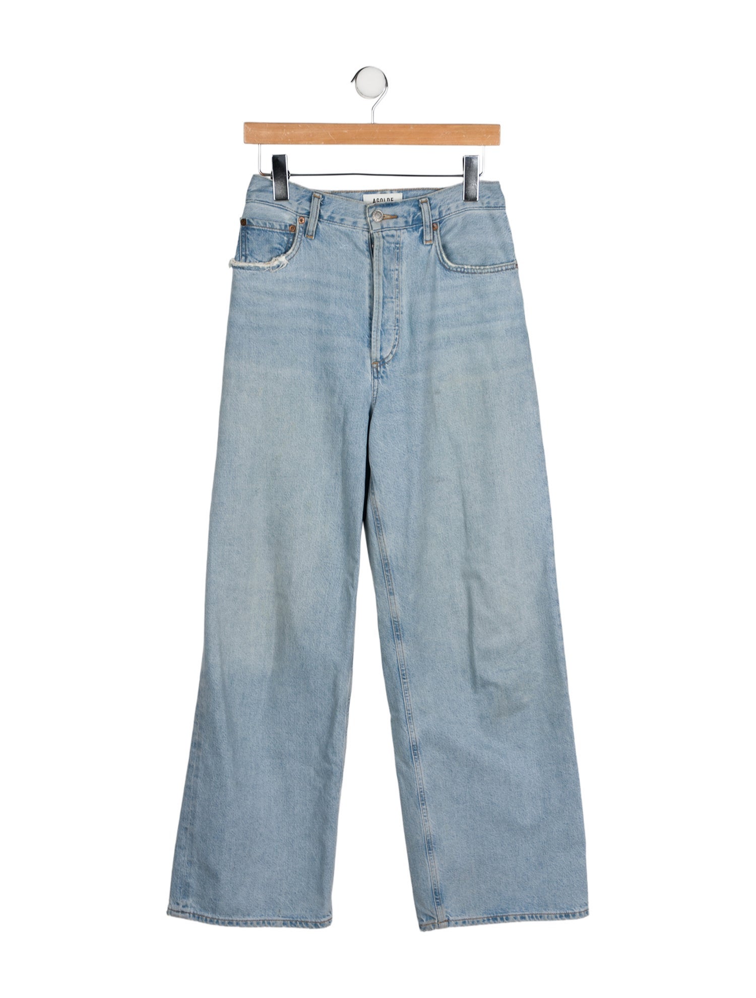 AGOLDE High-Rise Wide Leg Jeans