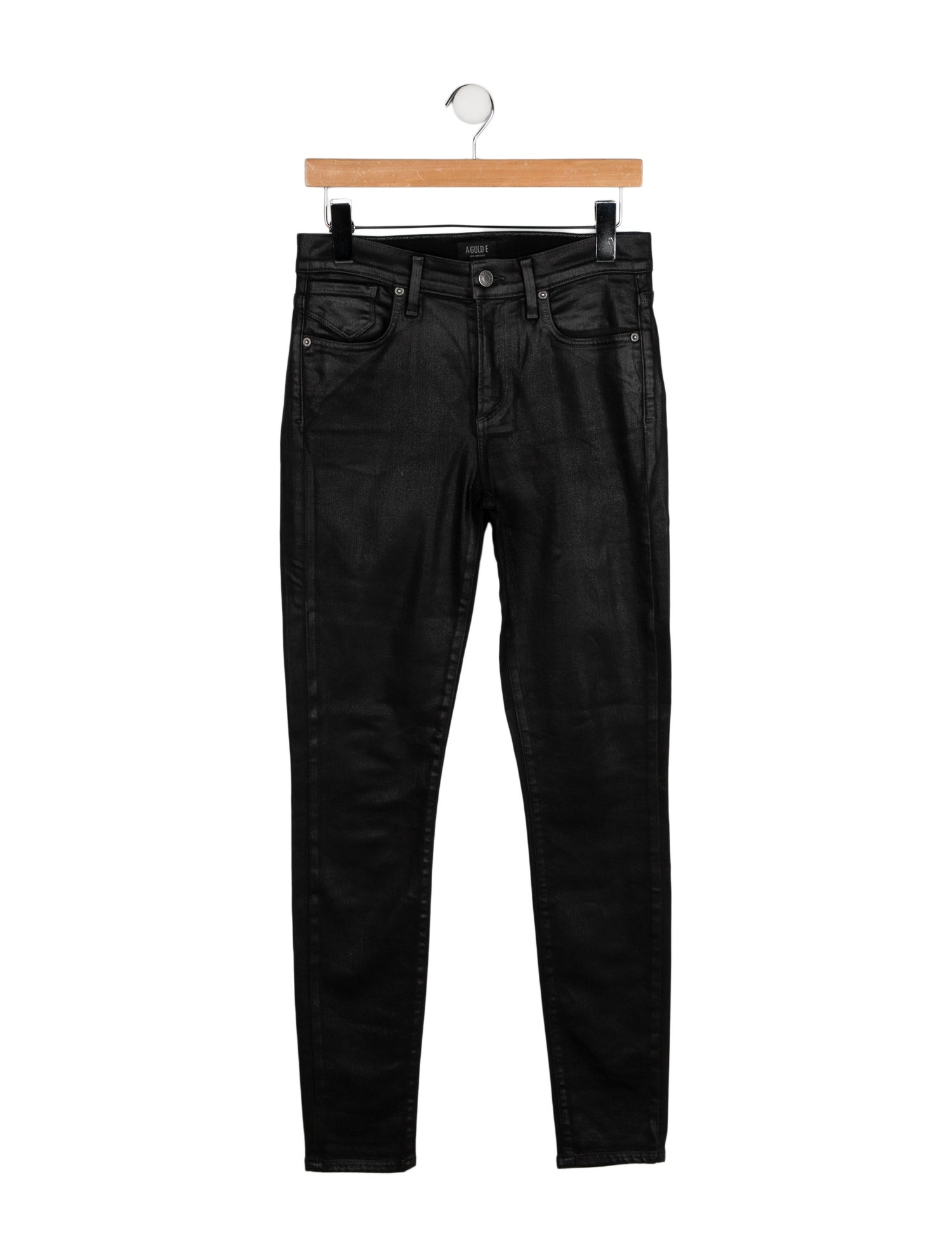 AGOLDE Mid-Rise Skinny Leg Jeans