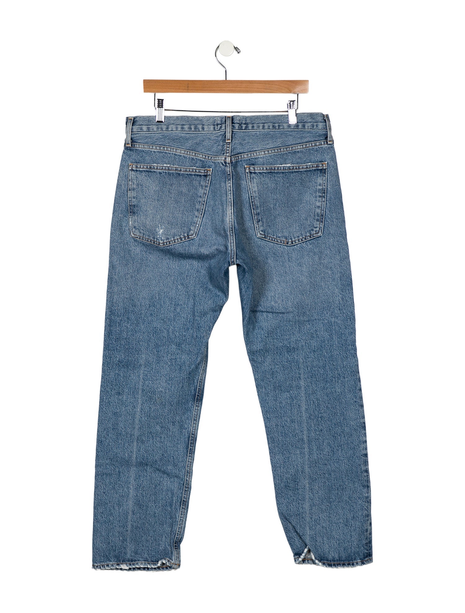 AGOLDE High-Rise Straight Leg Jeans