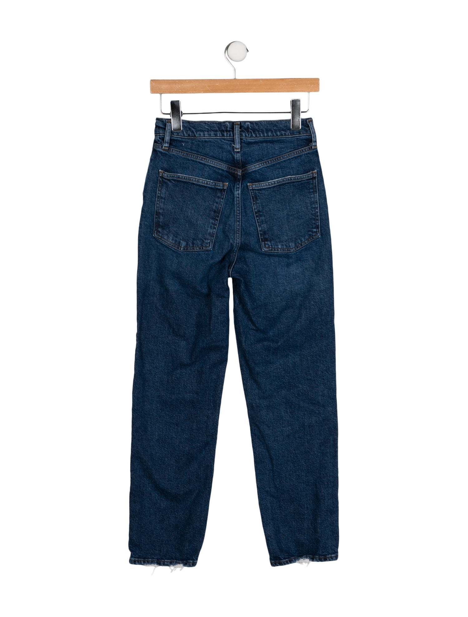 AGOLDE High-Rise Straight Leg Jeans