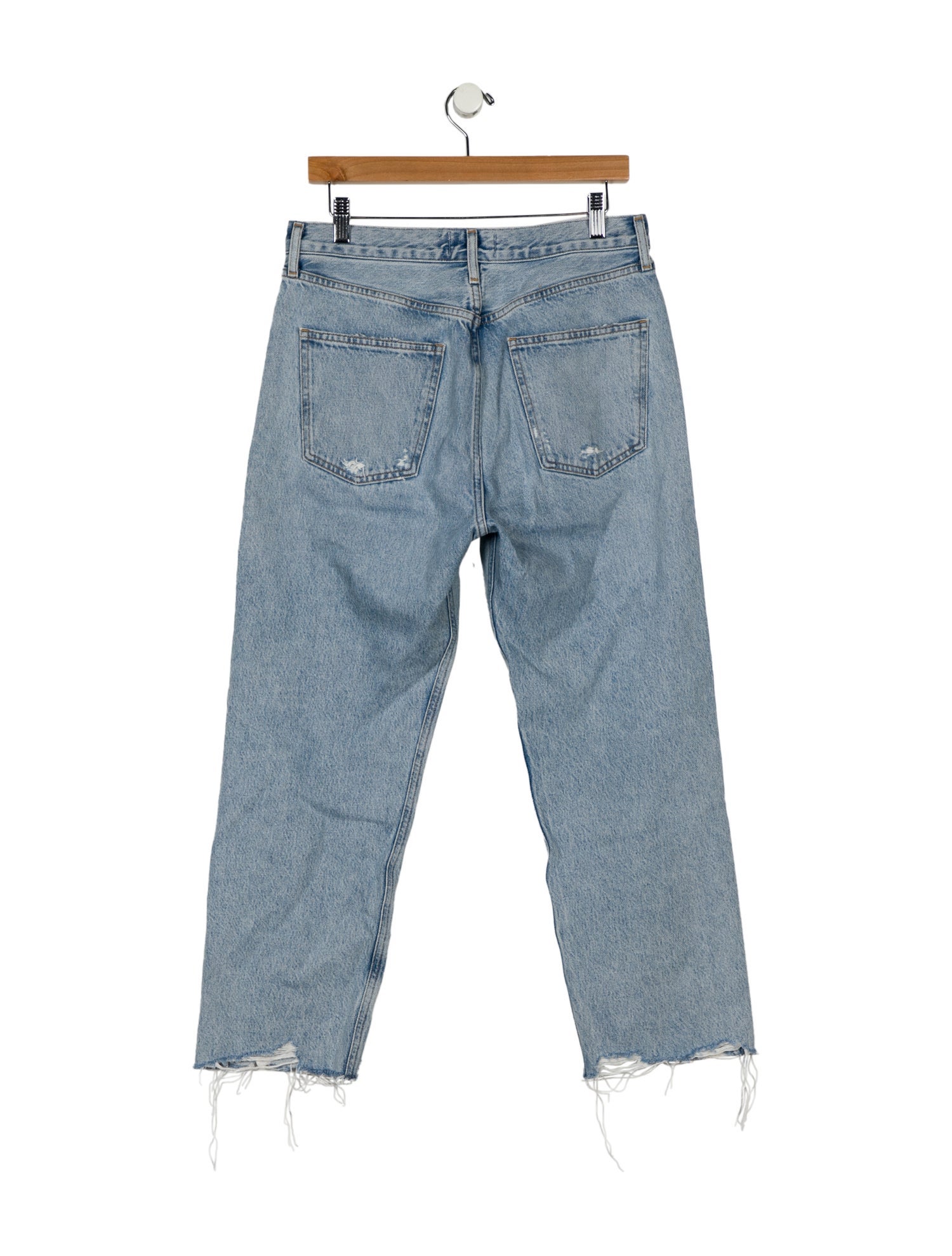 AGOLDE High-Rise Straight Leg Jeans