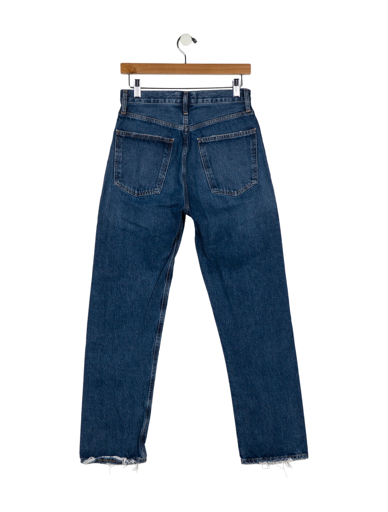 AGOLDE High-Rise Straight Leg Jeans
