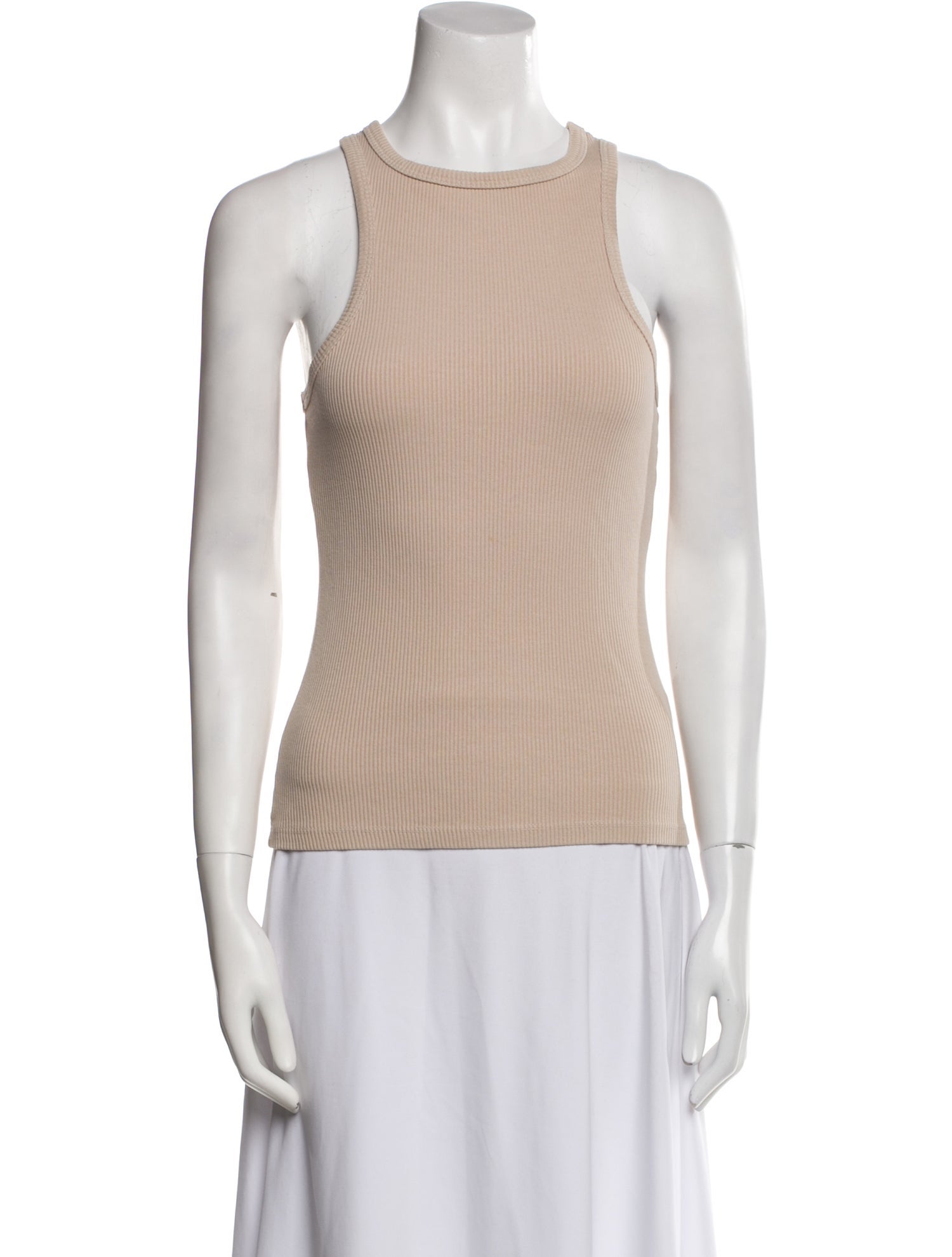 AGOLDE Square Neckline Sleeveless Top