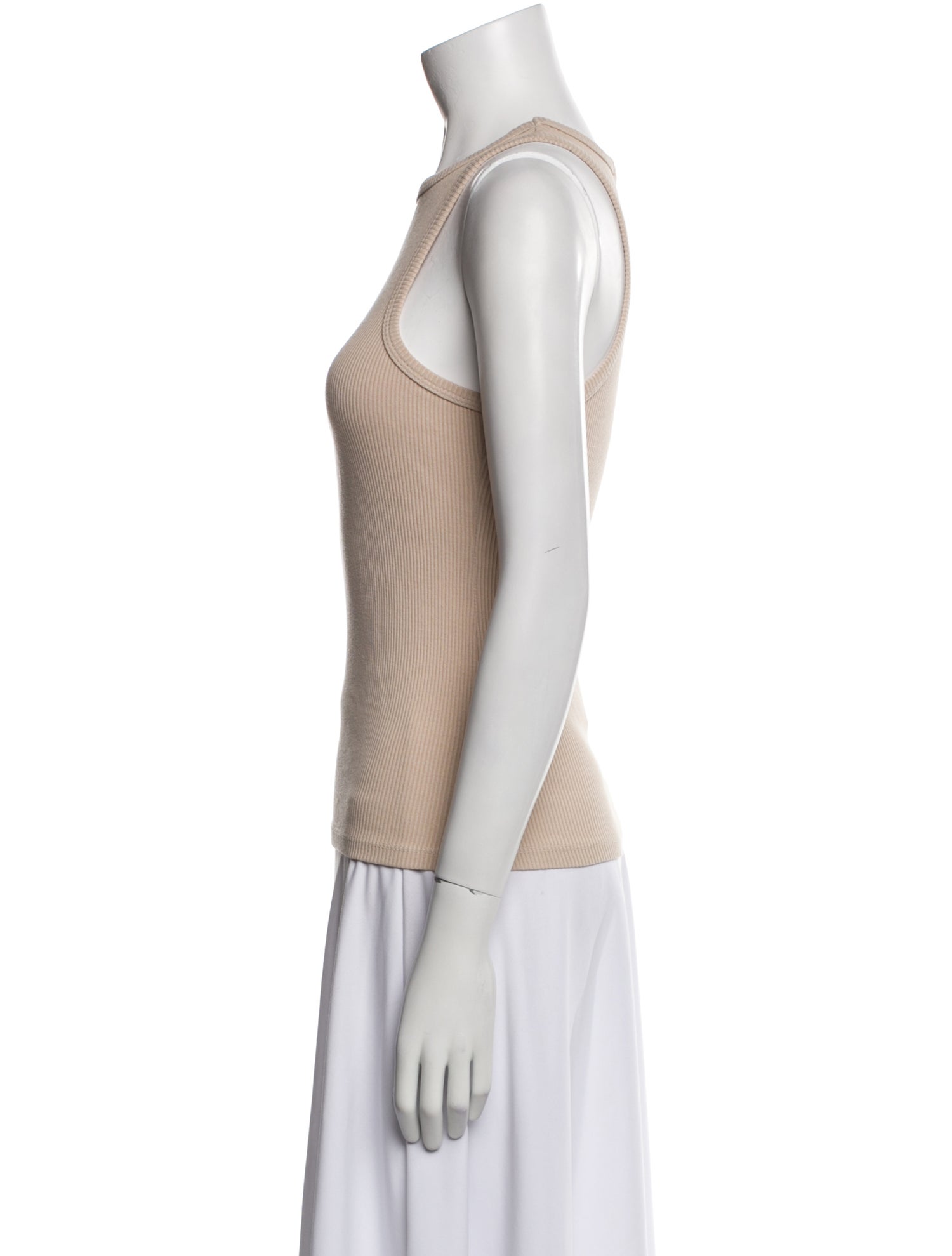 AGOLDE Square Neckline Sleeveless Top