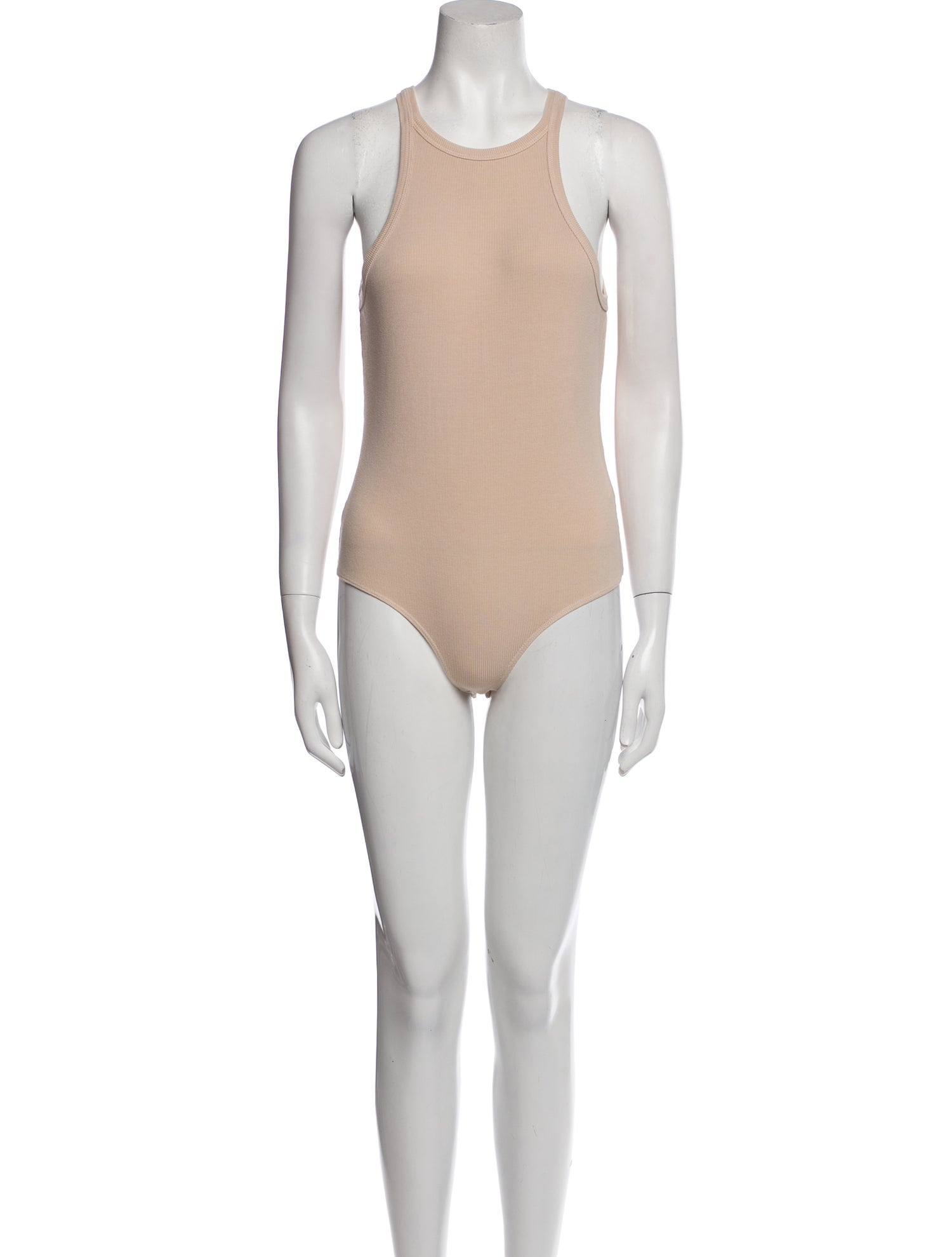 AGOLDE Crew Neck Sleeveless Bodysuit