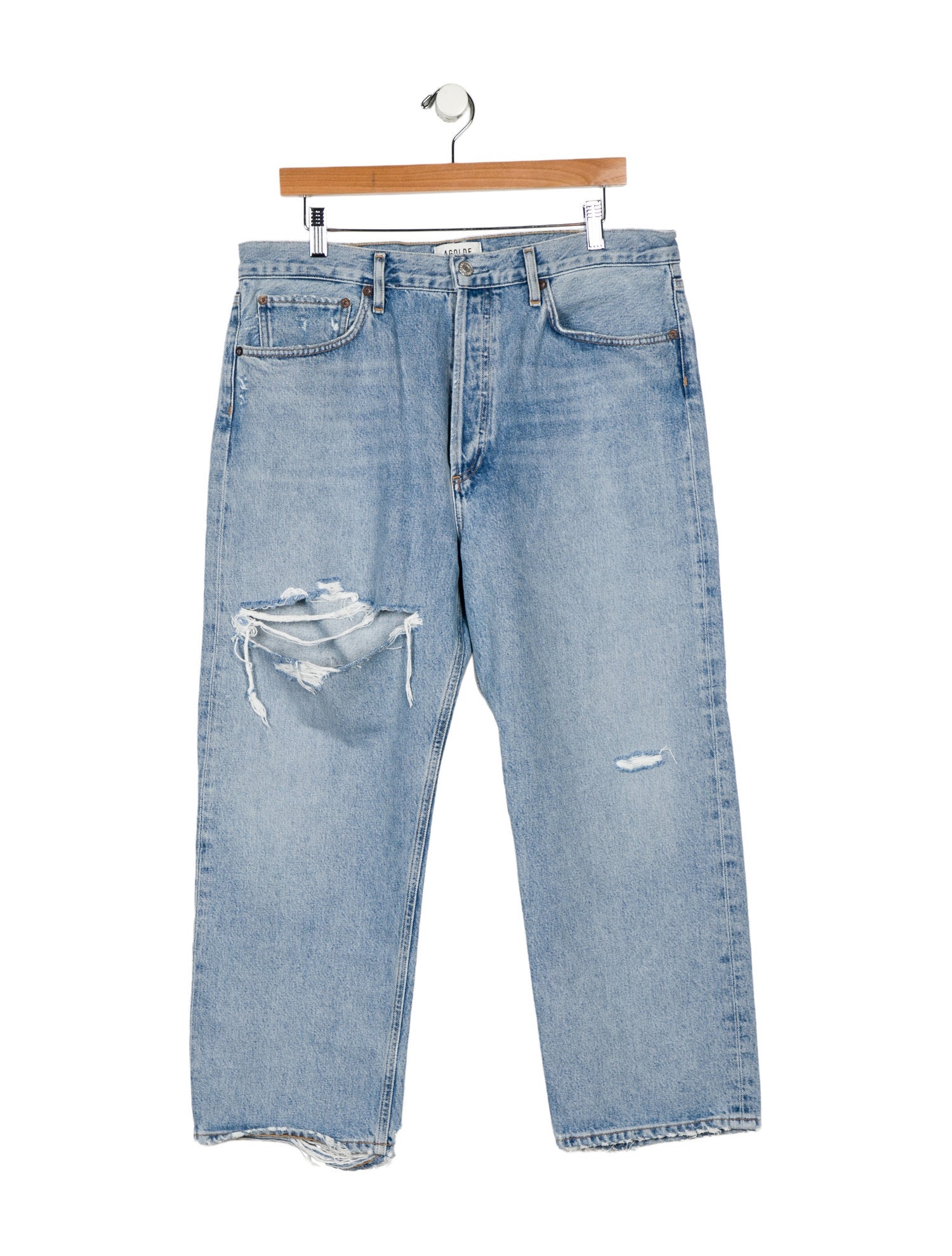 AGOLDE High-Rise Wide Leg Jeans