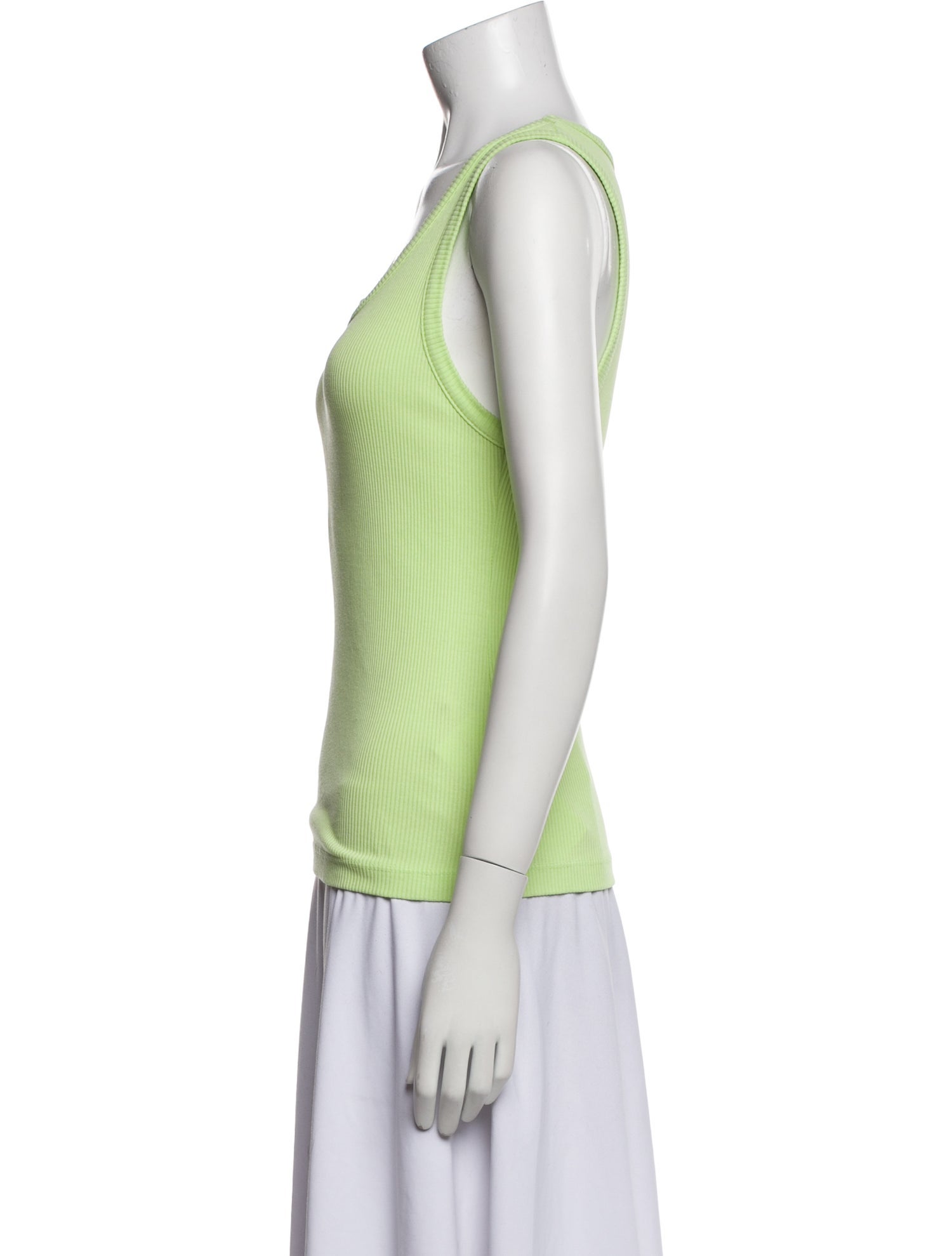 AGOLDE Scoop Neck Sleeveless Top