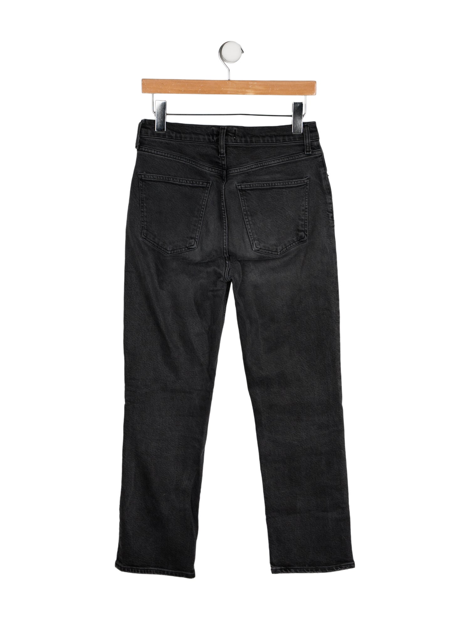 AGOLDE Mid-Rise Straight Leg Jeans