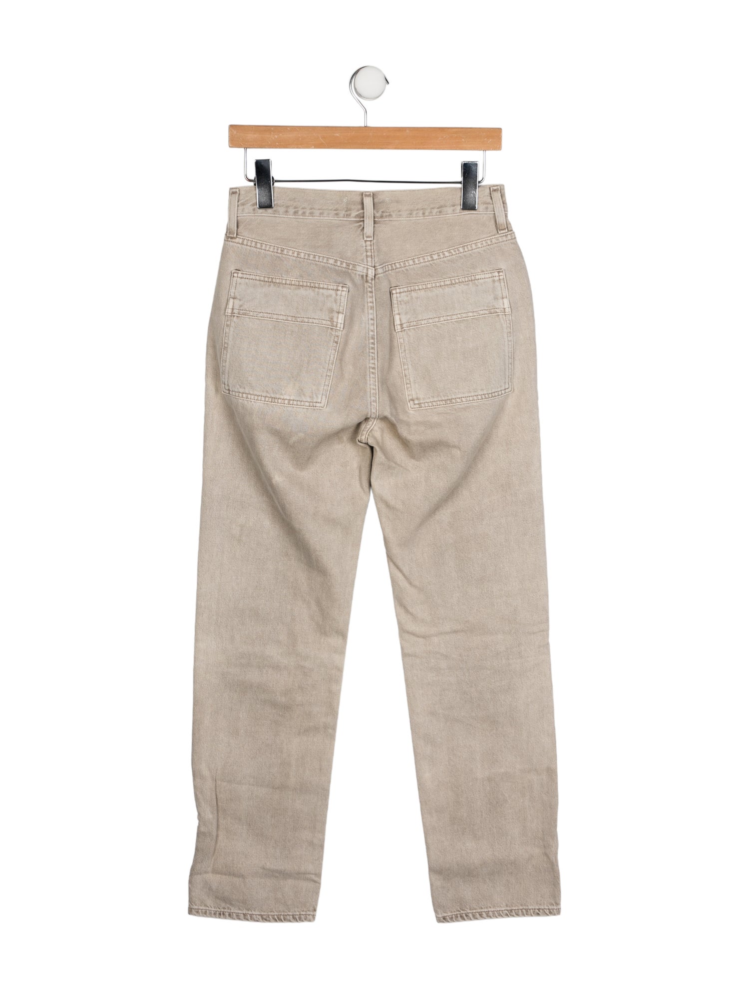 AGOLDE High-Rise Straight Leg Jeans