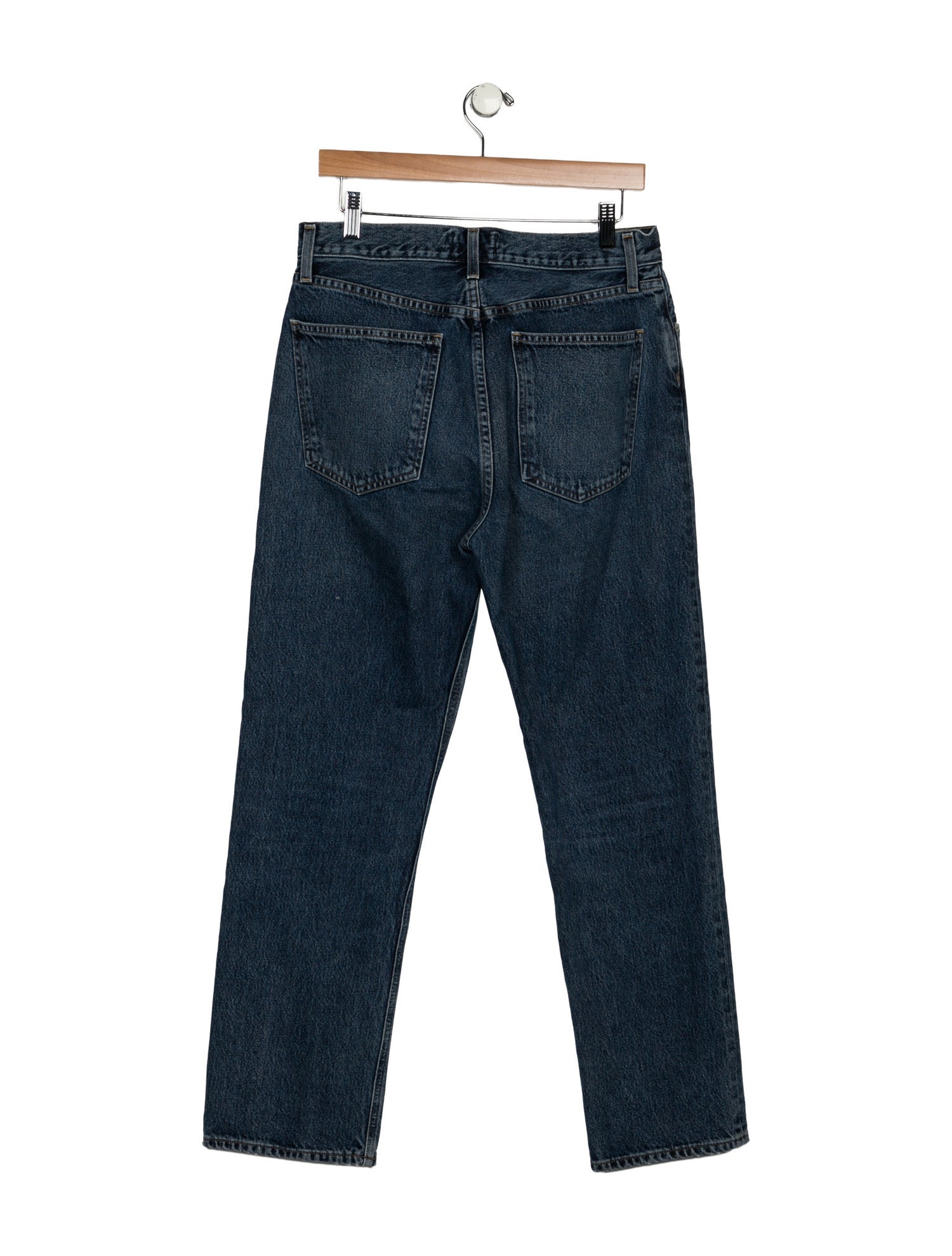 AGOLDE High-Rise Straight Leg Jeans