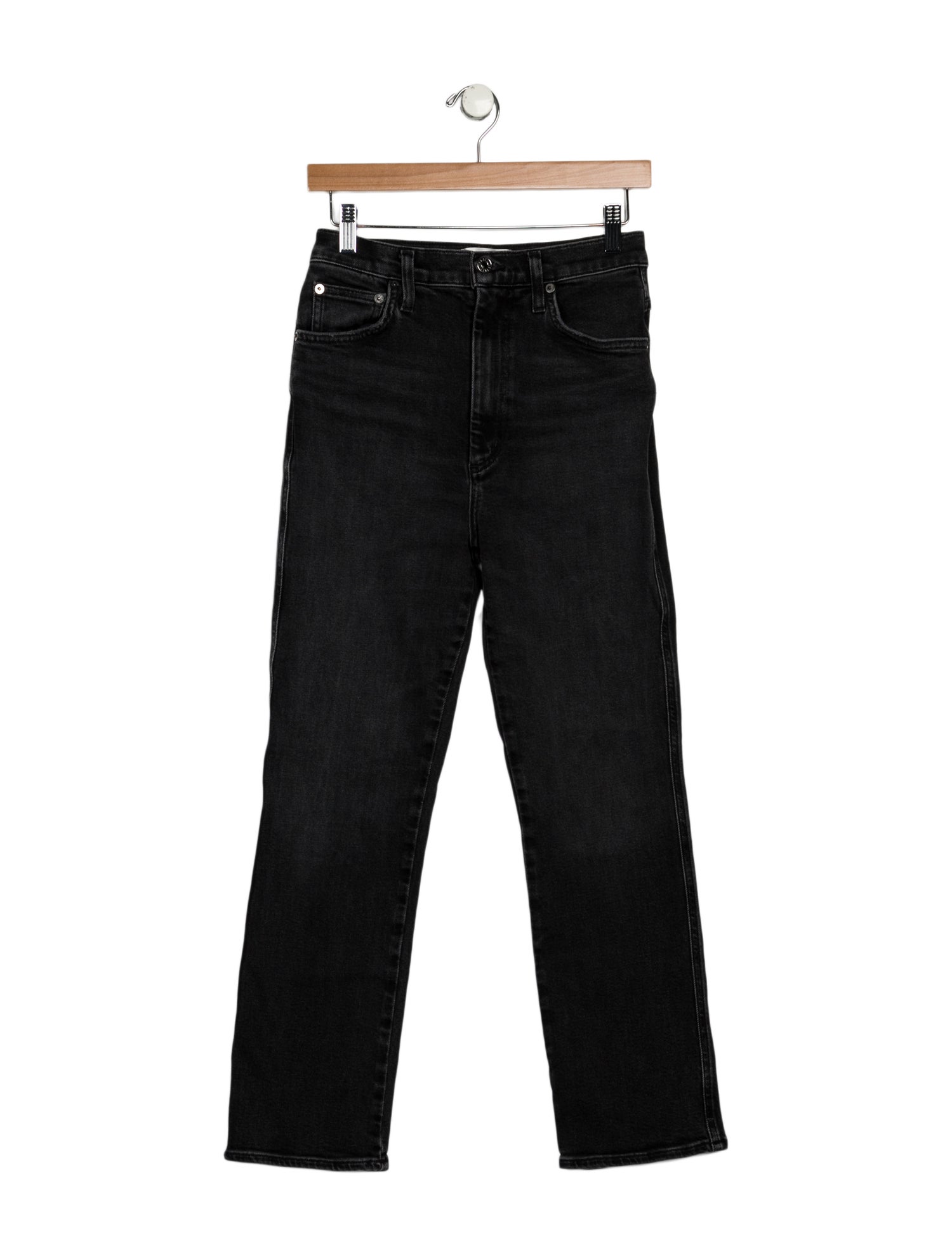 AGOLDE High-Rise Straight Leg Jeans