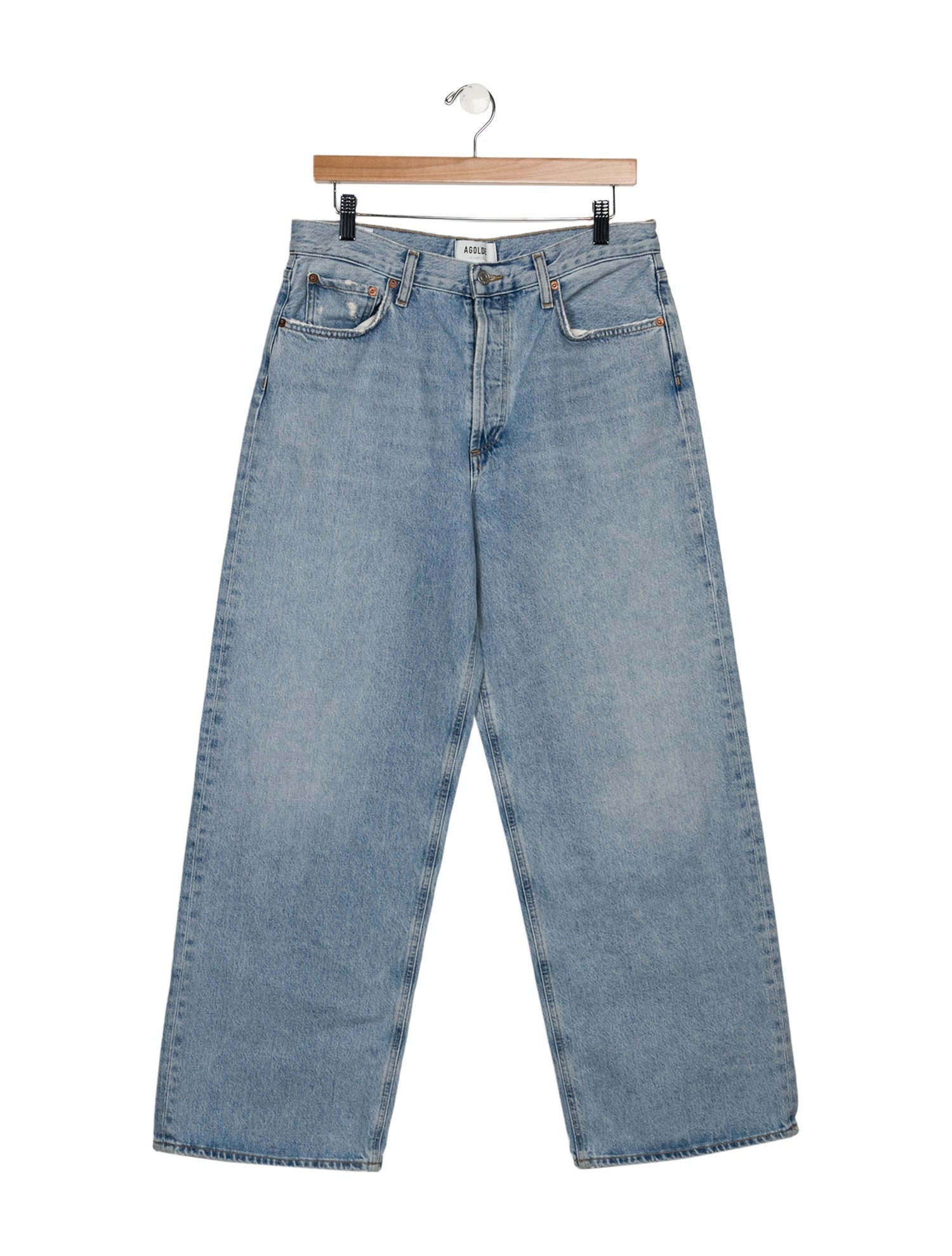 AGOLDE High-Rise Wide Leg Jeans